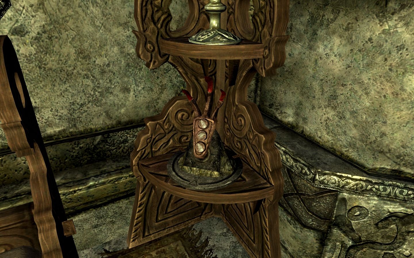 Dragon Claw Stands mod for The Elder Scrolls V: Skyrim Special Edition