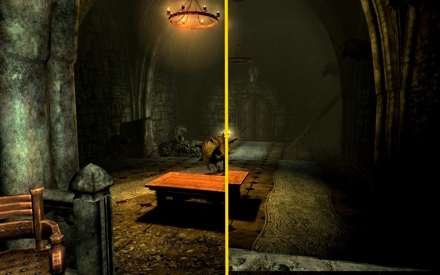 Castle Volkihar Rebuilt mod for The Elder Scrolls V: Skyrim Special Edition