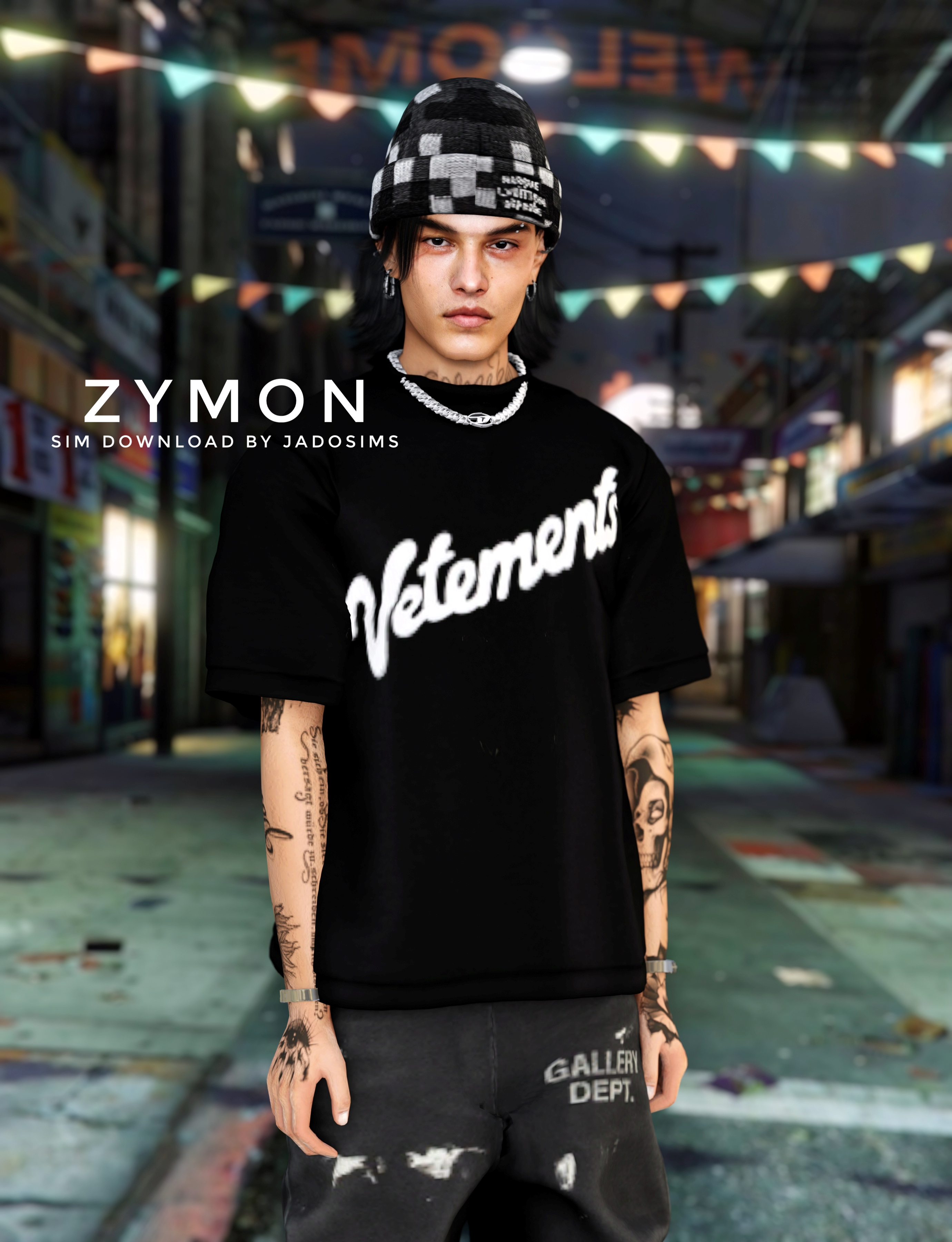Zymon (Sim Download) mod for The Sims 4 