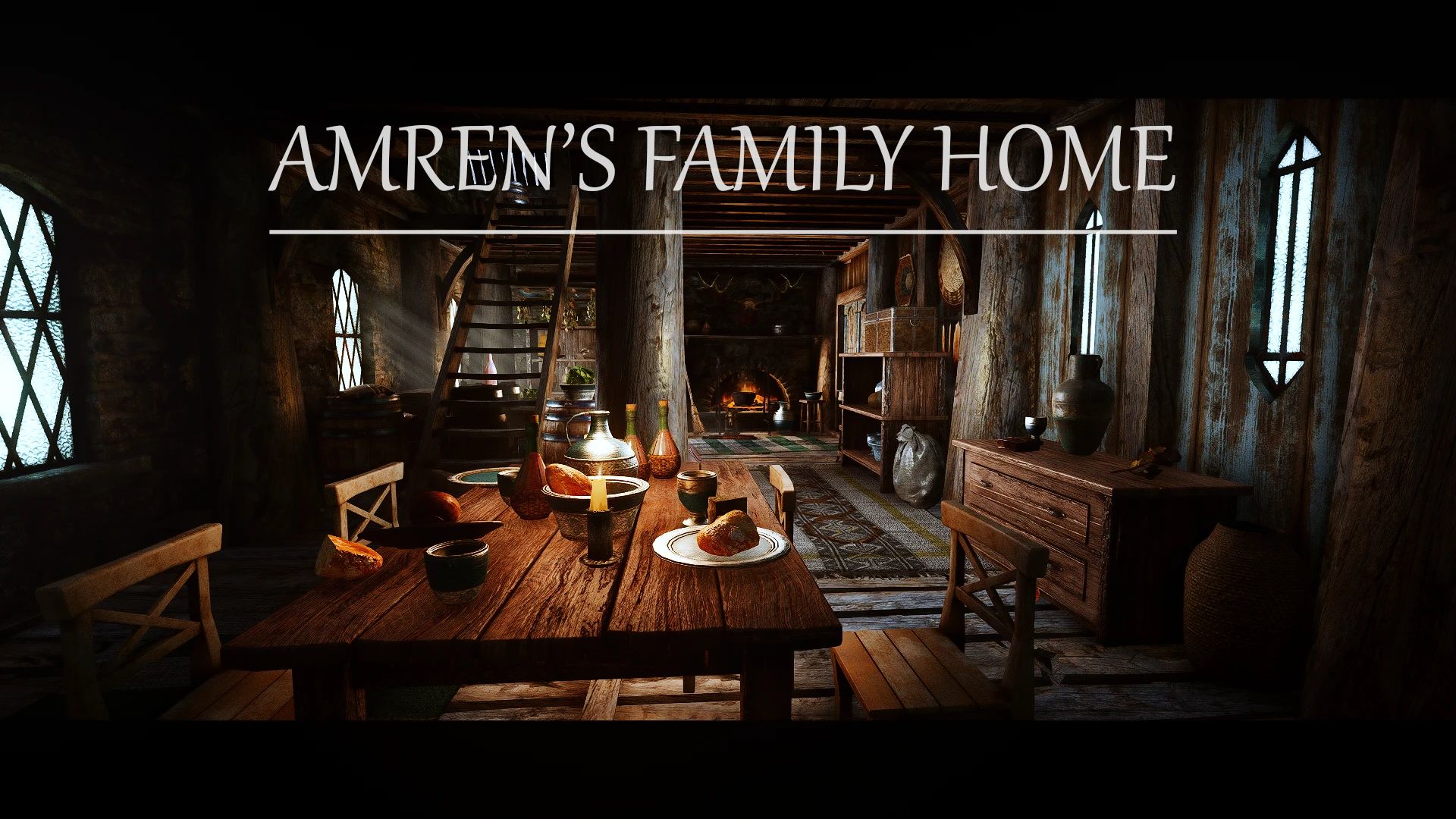 Tem's Houses - Amren's Family Home mod for The Elder Scrolls V: Skyrim Special Edition