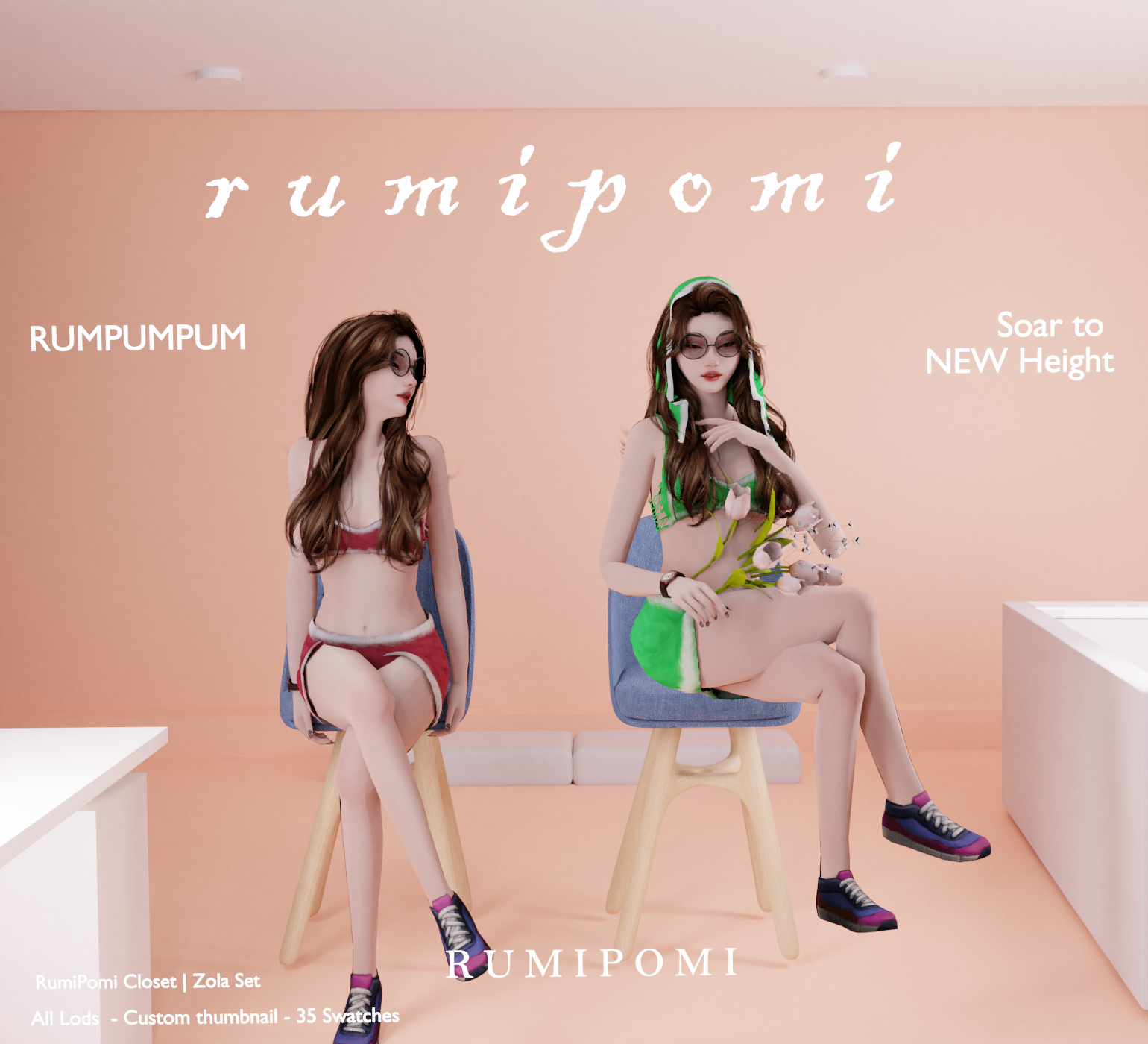 Rumpumpum_Zola Sets mod for The Sims 4 