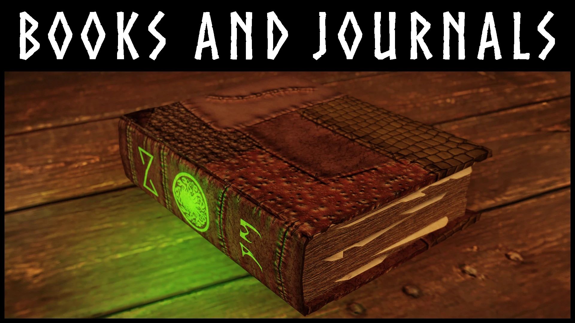 Kanjs - Books All In One Animated mod for The Elder Scrolls V: Skyrim Special Edition