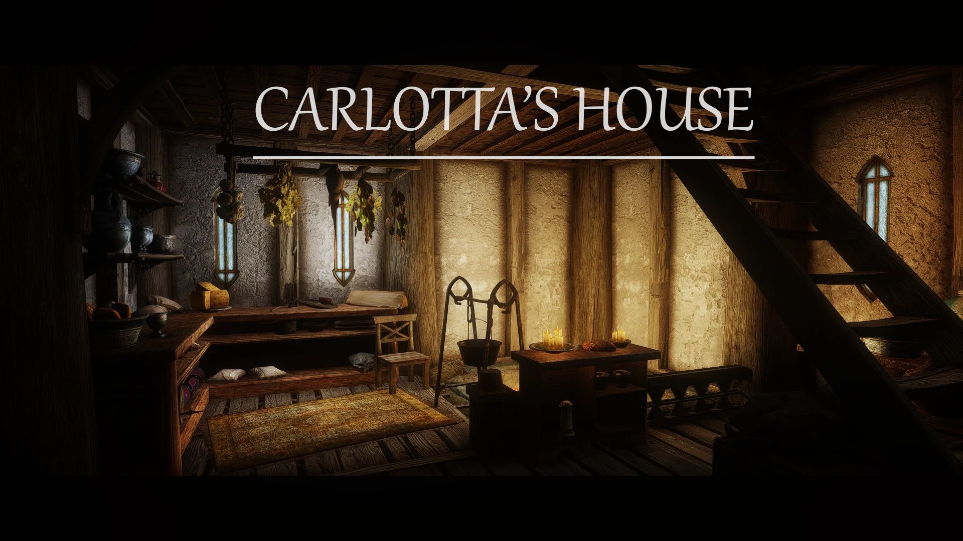 Tem's Houses - Carlotta's House mod for The Elder Scrolls V: Skyrim Special Edition