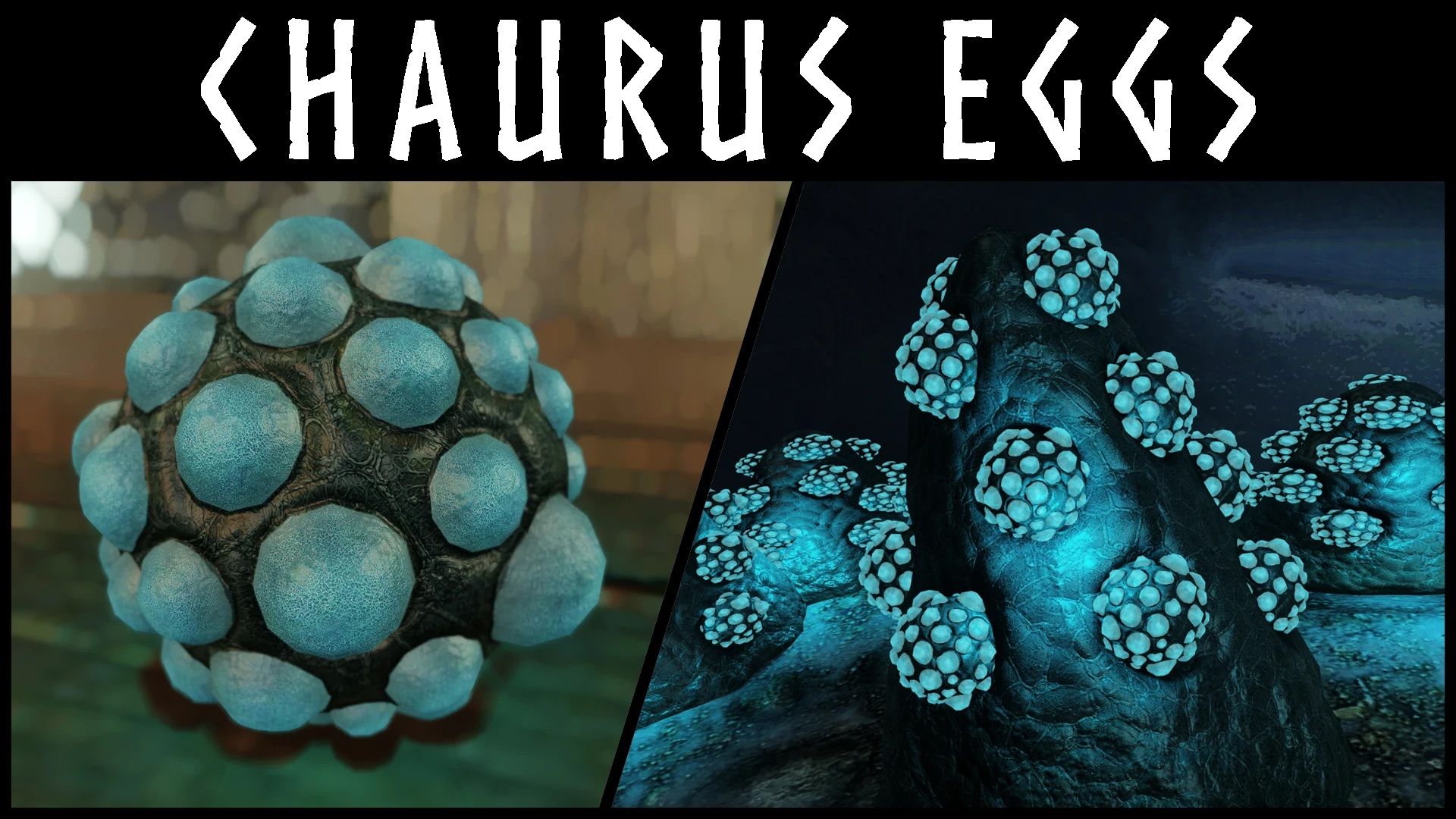 Kanjs - Chaurus Eggs Animated and Motion mod for The Elder Scrolls V: Skyrim Special Edition