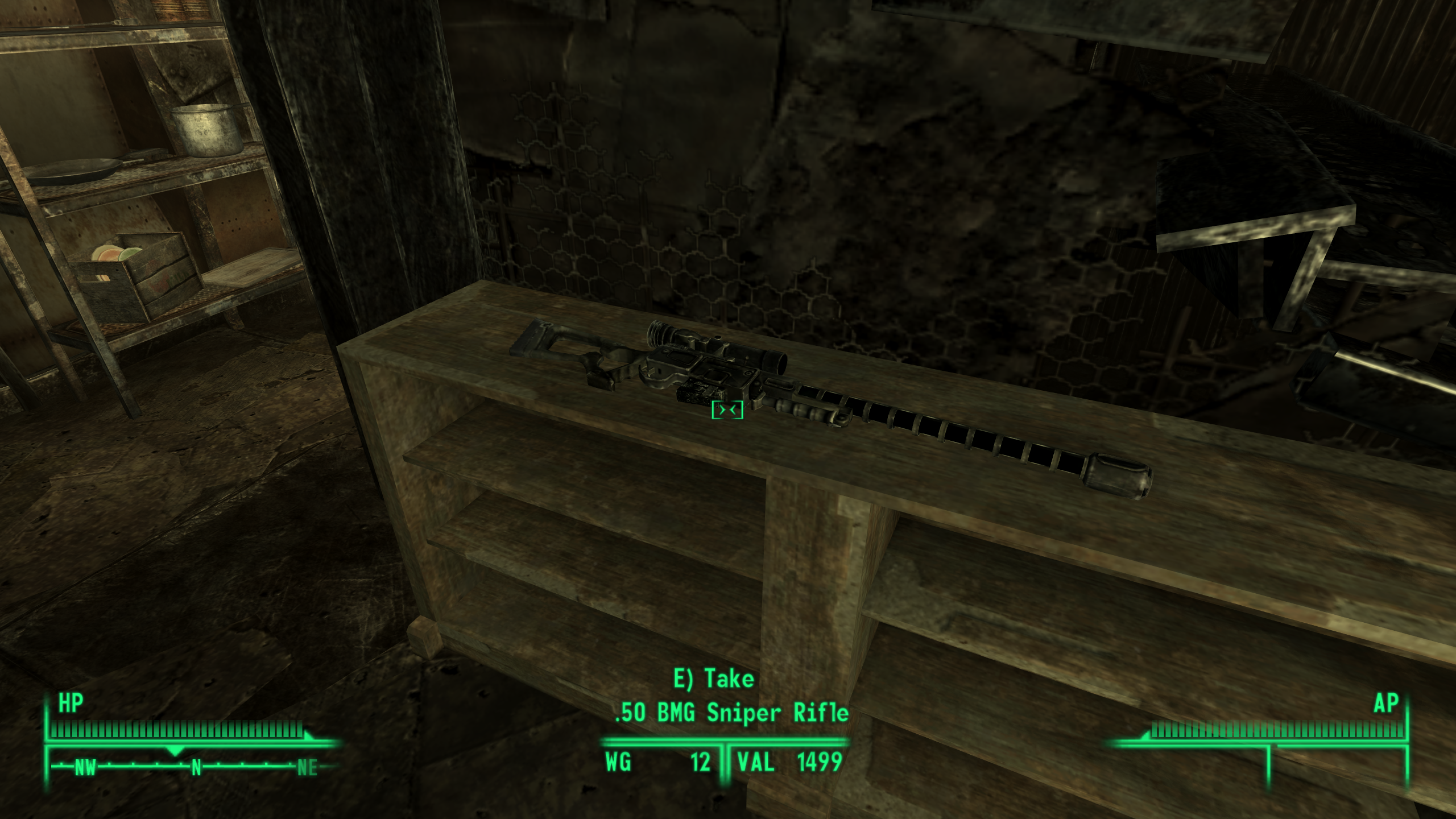  .50 BMG Sniper Rifle mod for Fallout 3