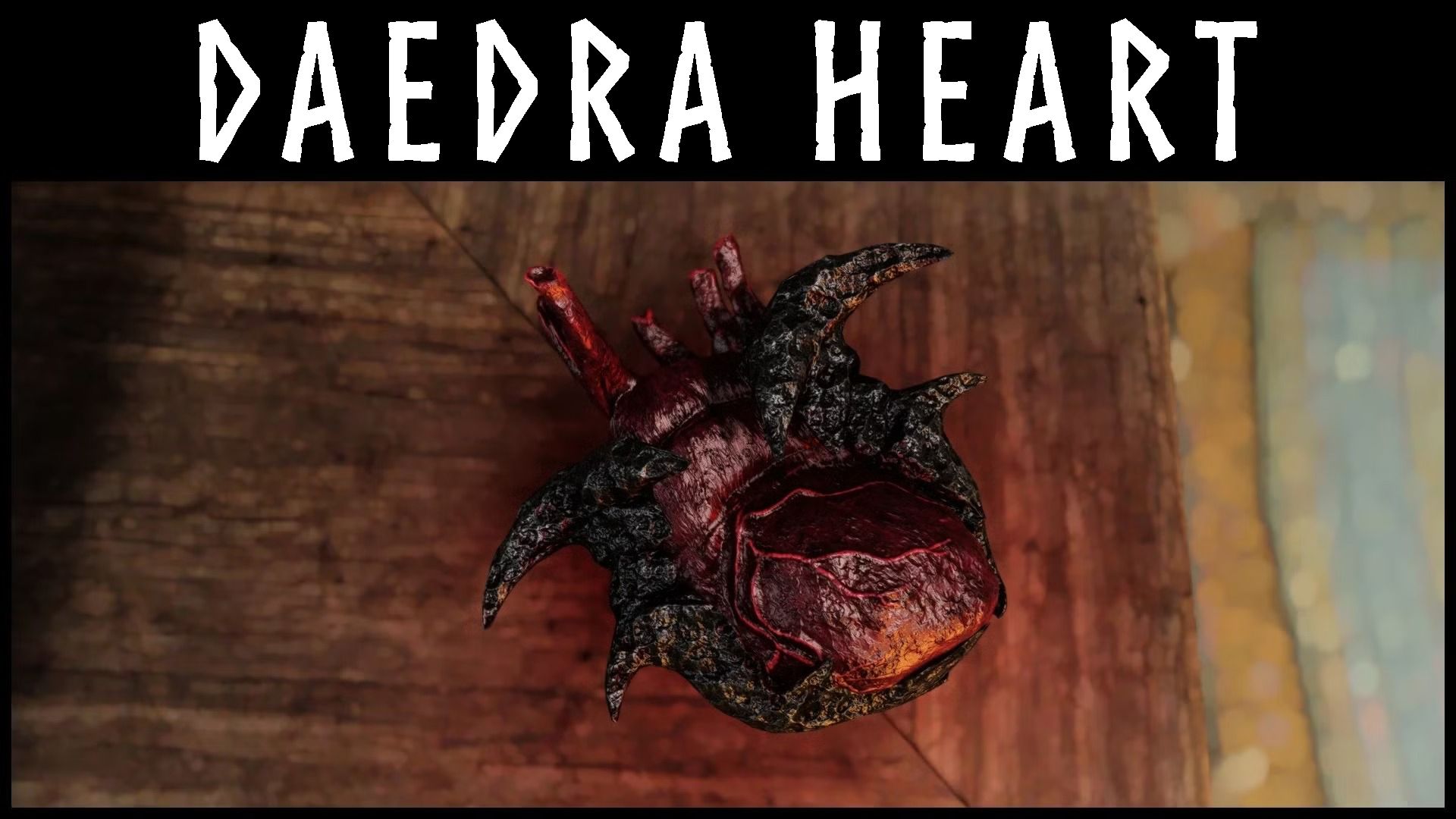 Kanjs - Daedra Heart Animated and Beating Motion mod for The Elder Scrolls V: Skyrim Special Edition