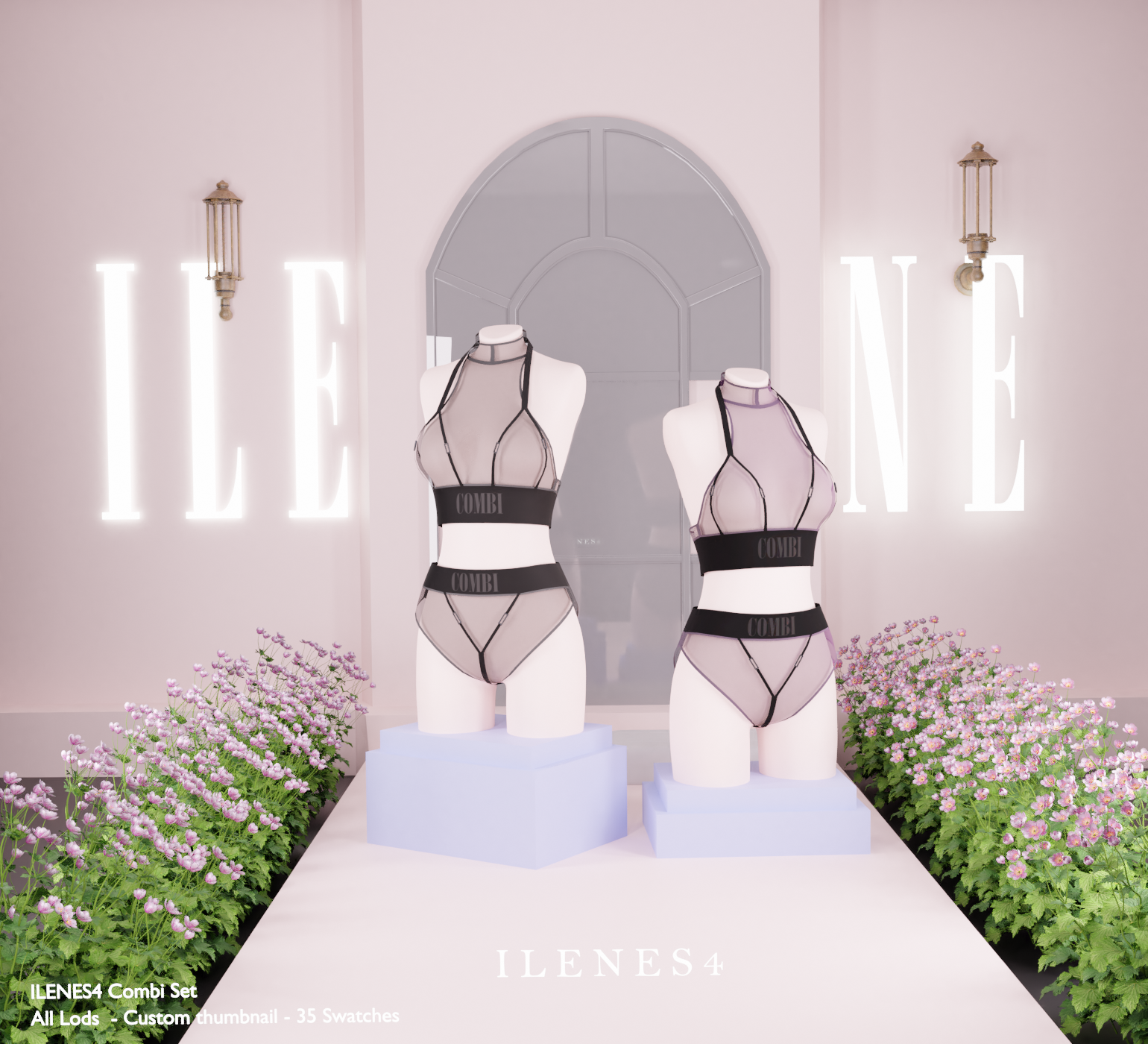 ILN. Combi Outfit mod for The Sims 4 