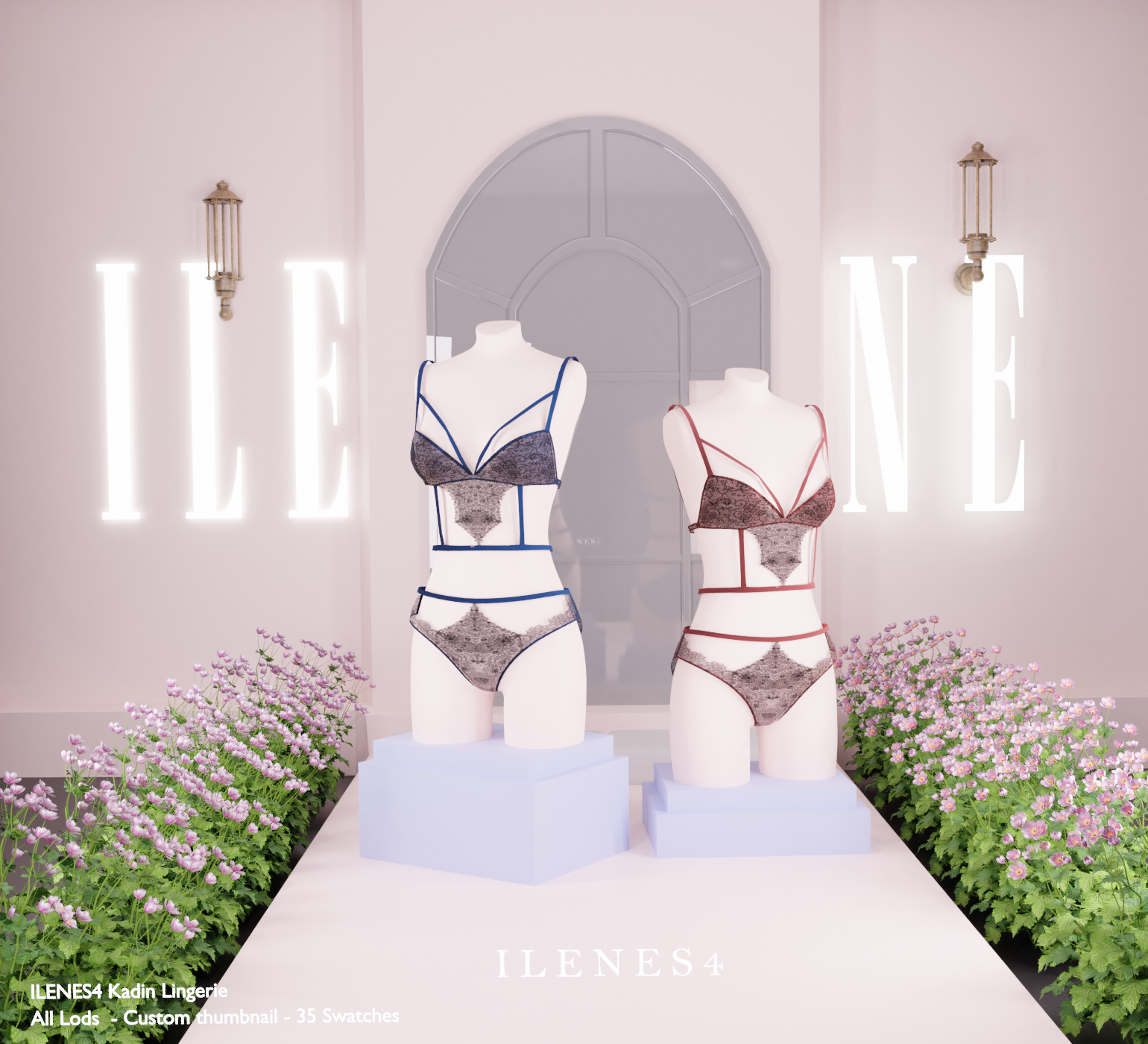 ILN. Kadin Lingerie mod for The Sims 4 