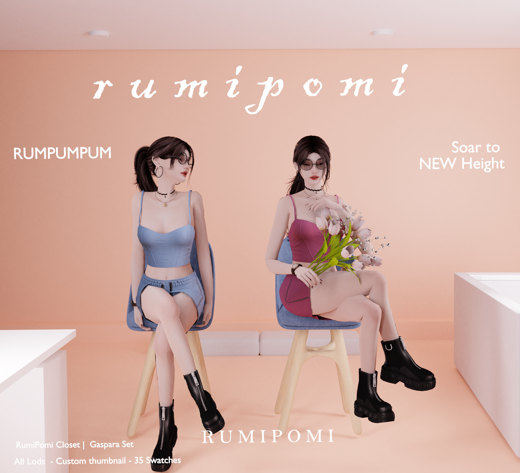 Rumpumpum_Gaspara Sets mod for The Sims 4 