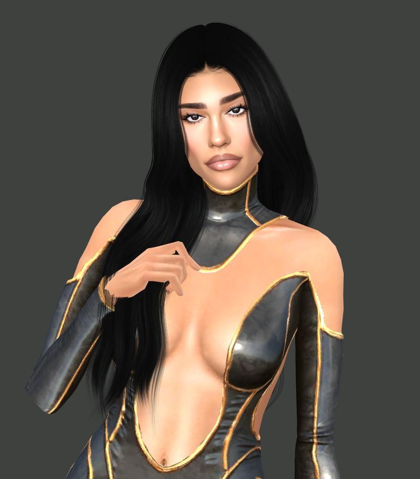 Dua Lipa (Sim Download) mod for The Sims 4 