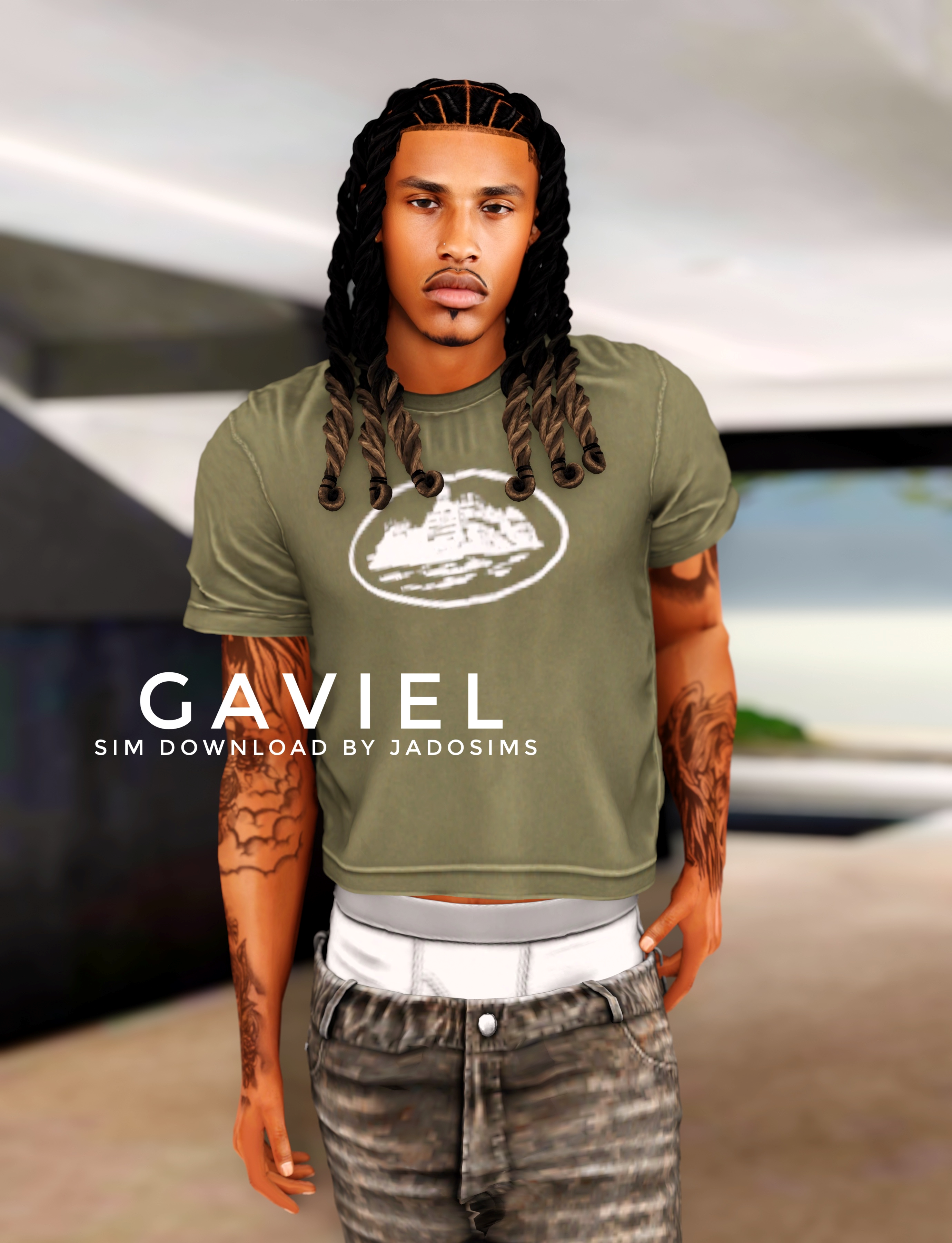 Gaviel (Sim Download) mod for The Sims 4 