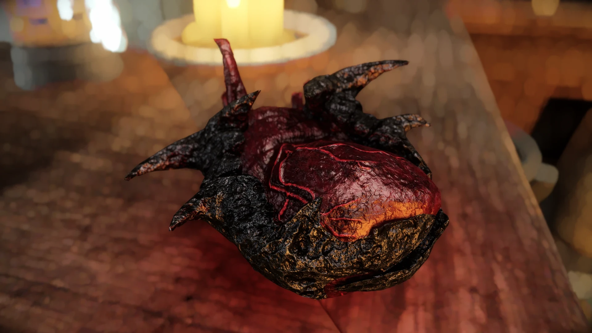 Kanjs - Daedra Heart Animated and Beating Motion mod for The Elder Scrolls V: Skyrim Special Edition