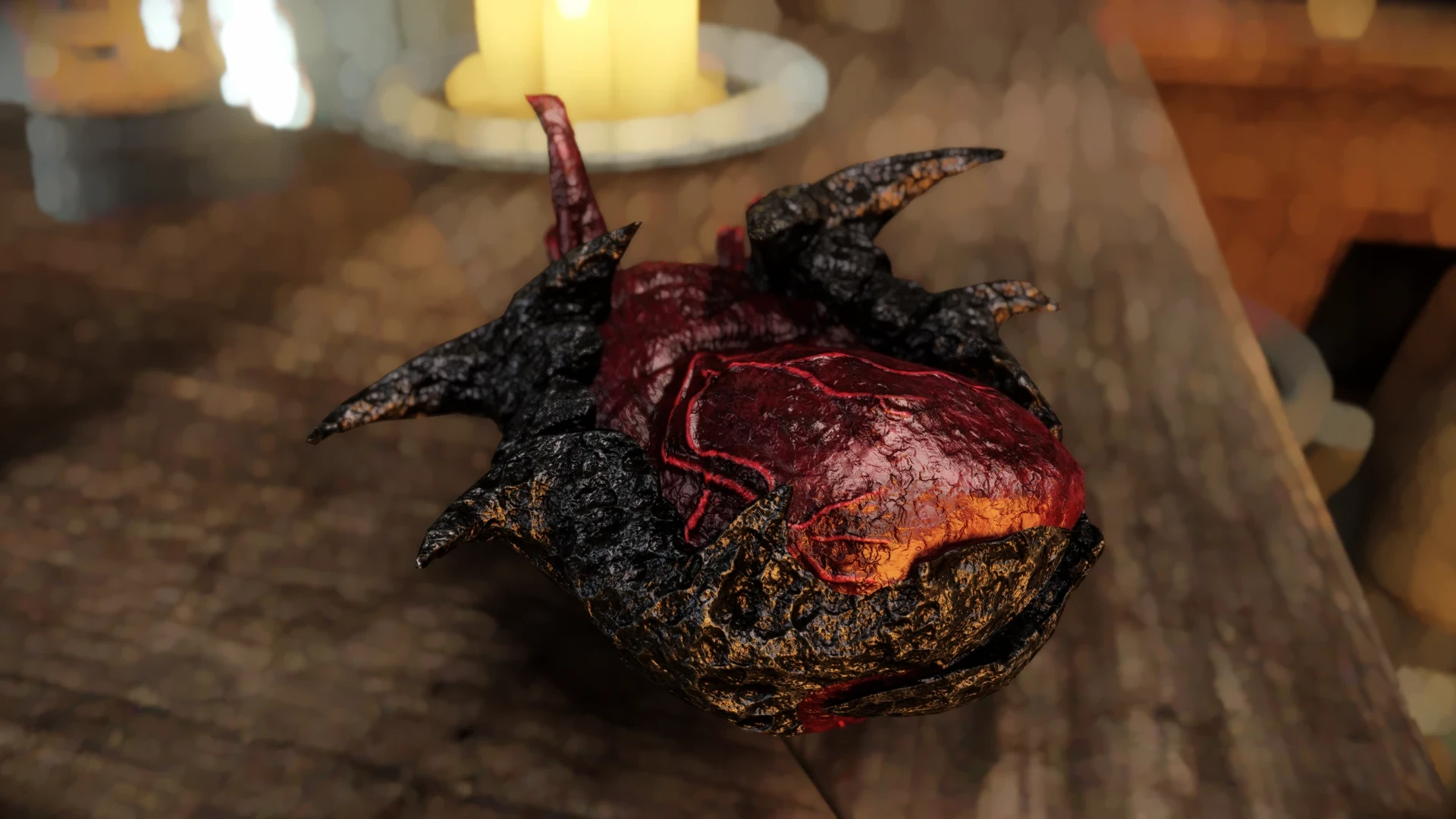 Kanjs - Daedra Heart Animated and Beating Motion mod for The Elder Scrolls V: Skyrim Special Edition