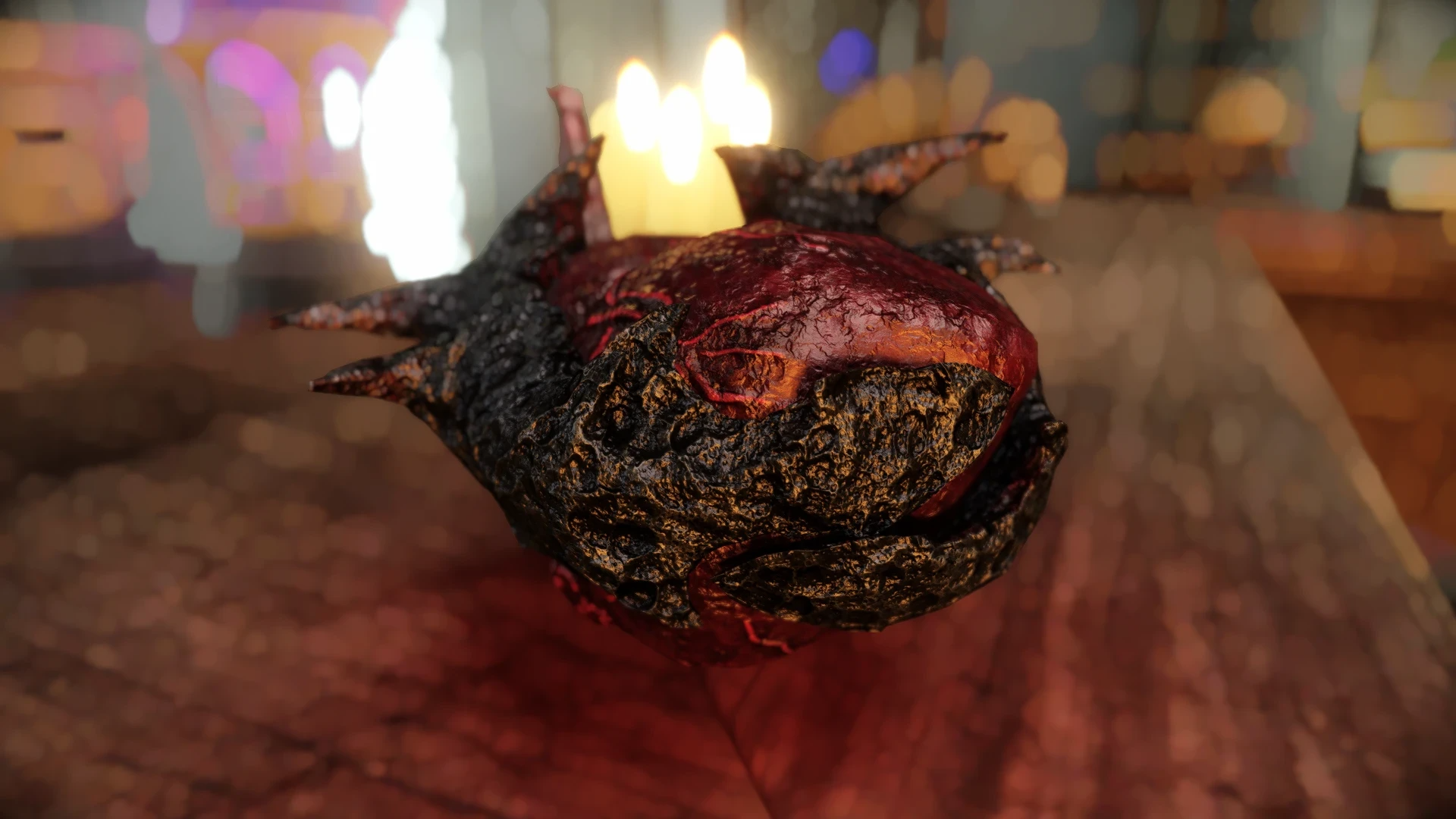 Kanjs - Daedra Heart Animated and Beating Motion mod for The Elder Scrolls V: Skyrim Special Edition