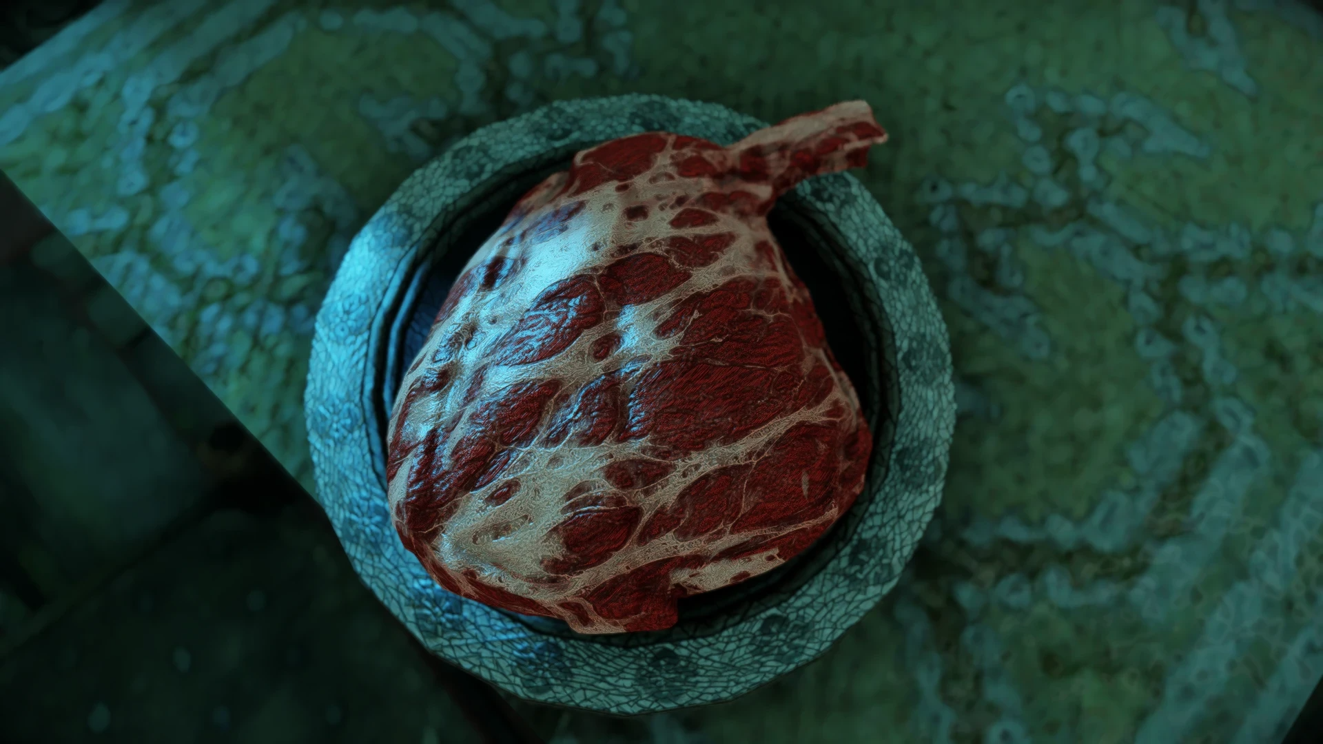 Kanjs - Beef and Human Flesh Animated and Beating Motion mod for The Elder Scrolls V: Skyrim Special Edition