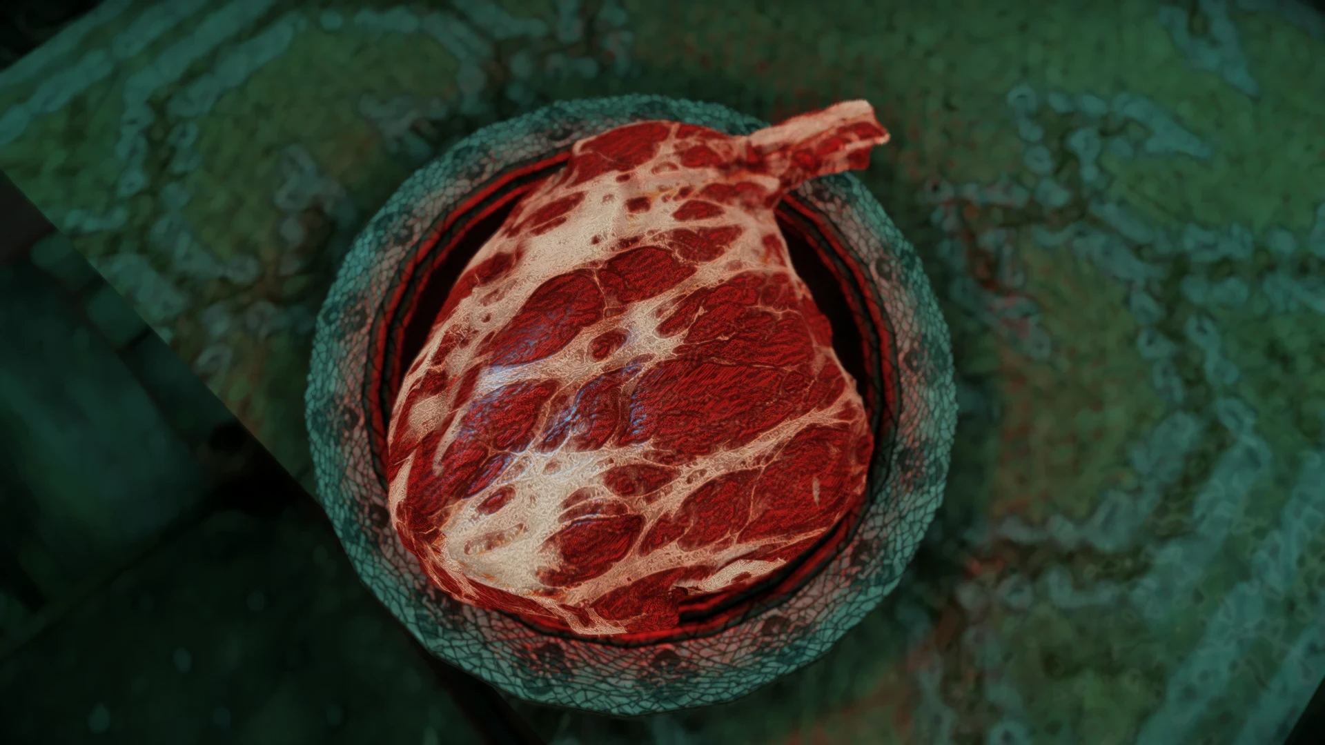 Kanjs - Beef and Human Flesh Animated and Beating Motion mod for The Elder Scrolls V: Skyrim Special Edition