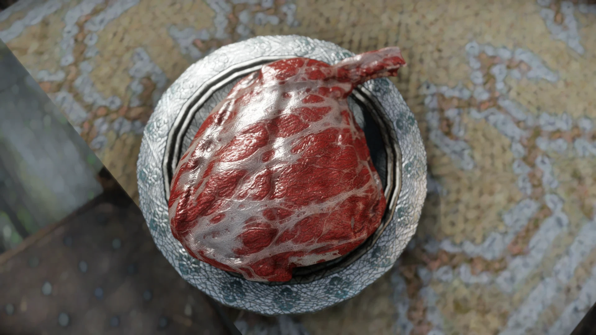 Kanjs - Beef and Human Flesh Animated and Beating Motion mod for The Elder Scrolls V: Skyrim Special Edition