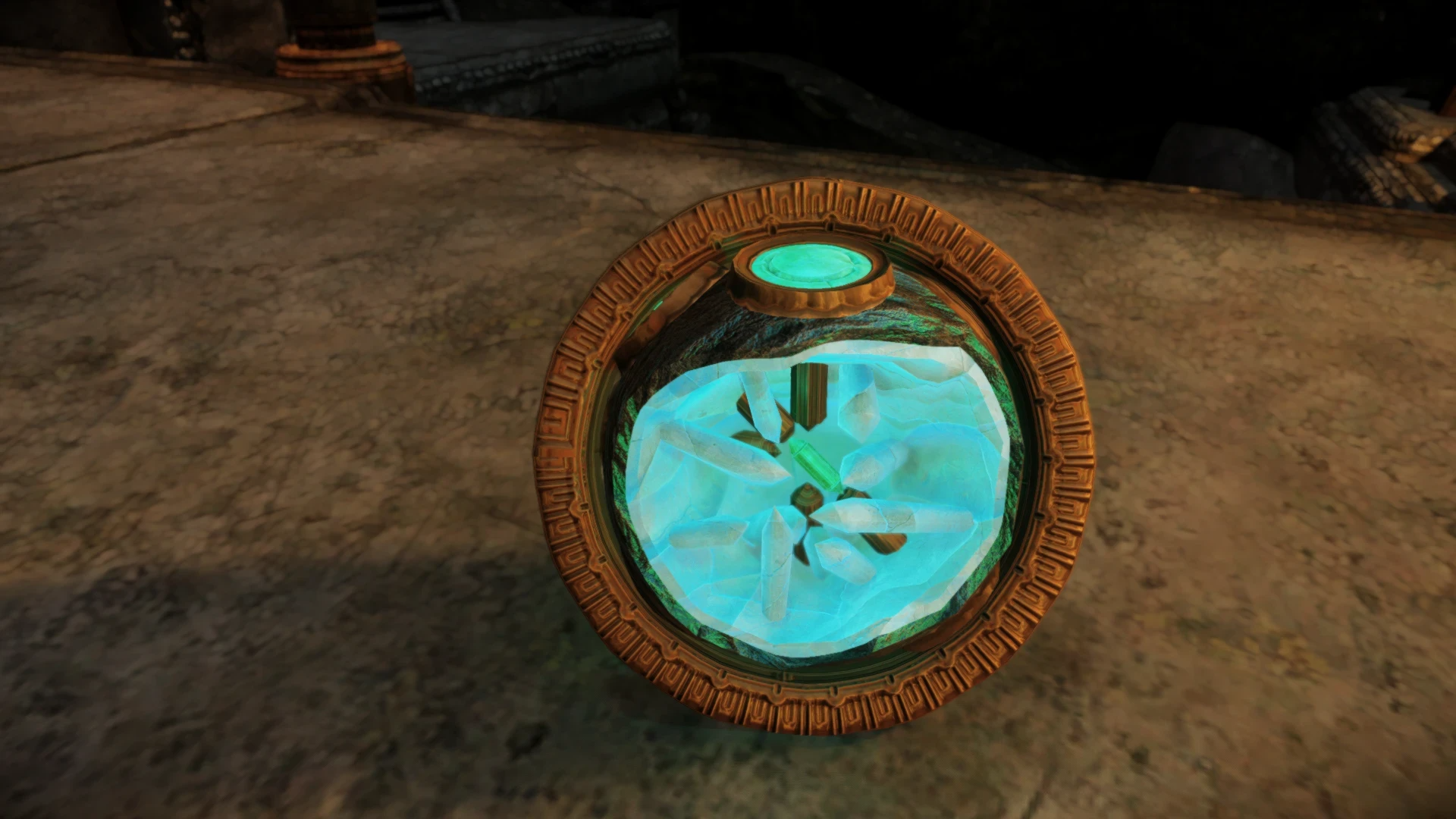 Kanjs - Focusing Crystal Animated mod for The Elder Scrolls V: Skyrim Special Edition