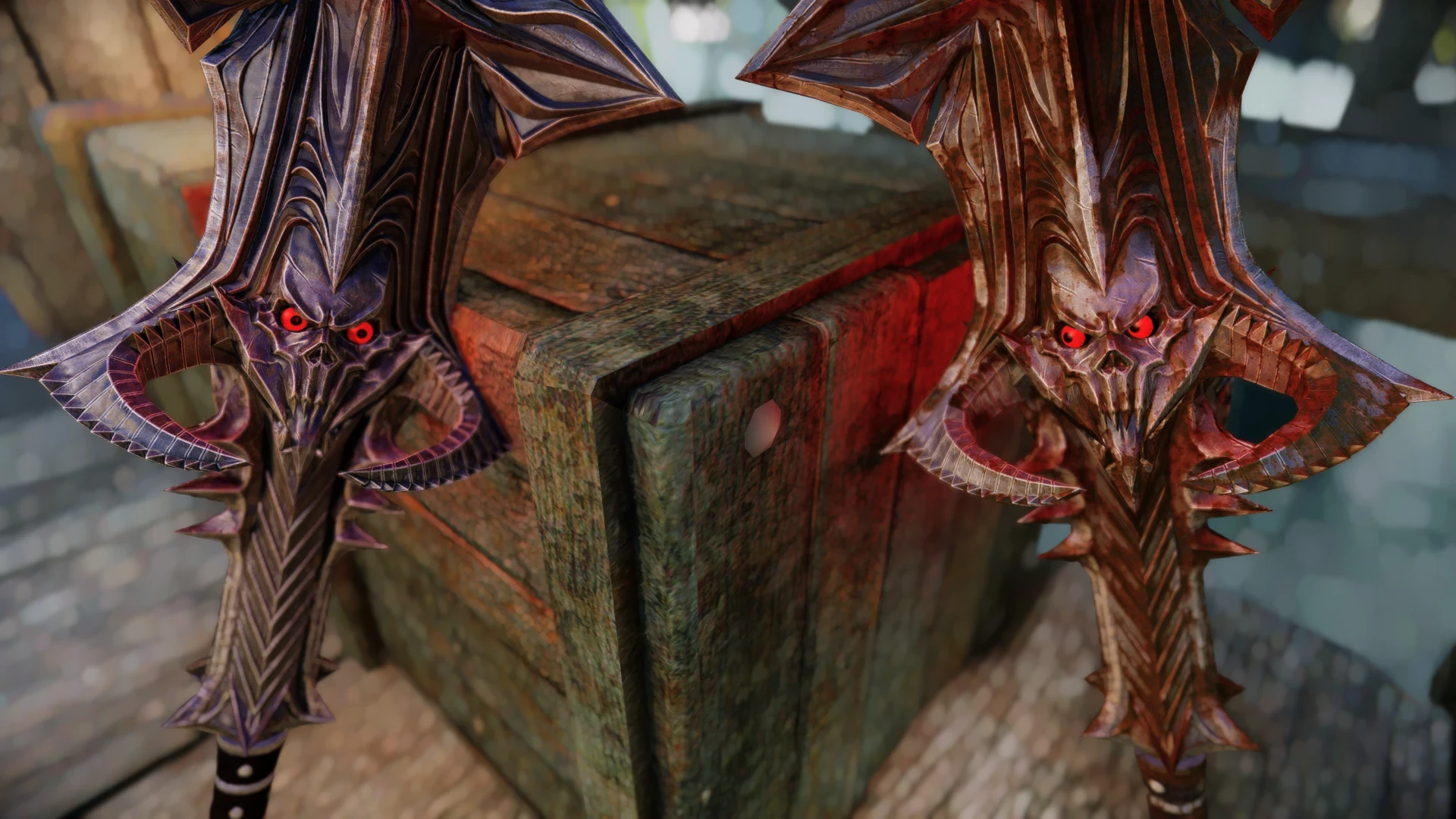 Kanjs - Mace of Molag Bal Animated and Voiced mod for The Elder Scrolls V: Skyrim Special Edition