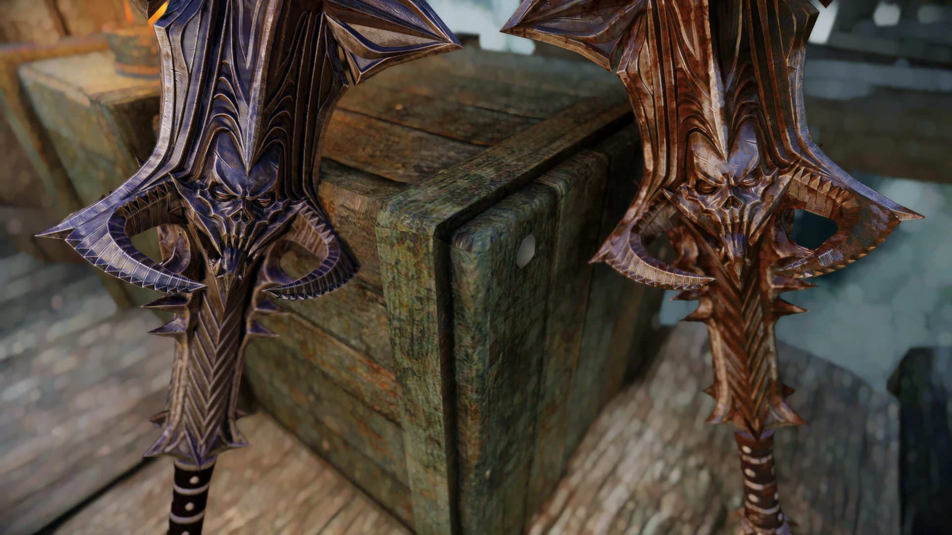 Kanjs - Mace of Molag Bal Animated and Voiced mod for The Elder Scrolls V: Skyrim Special Edition