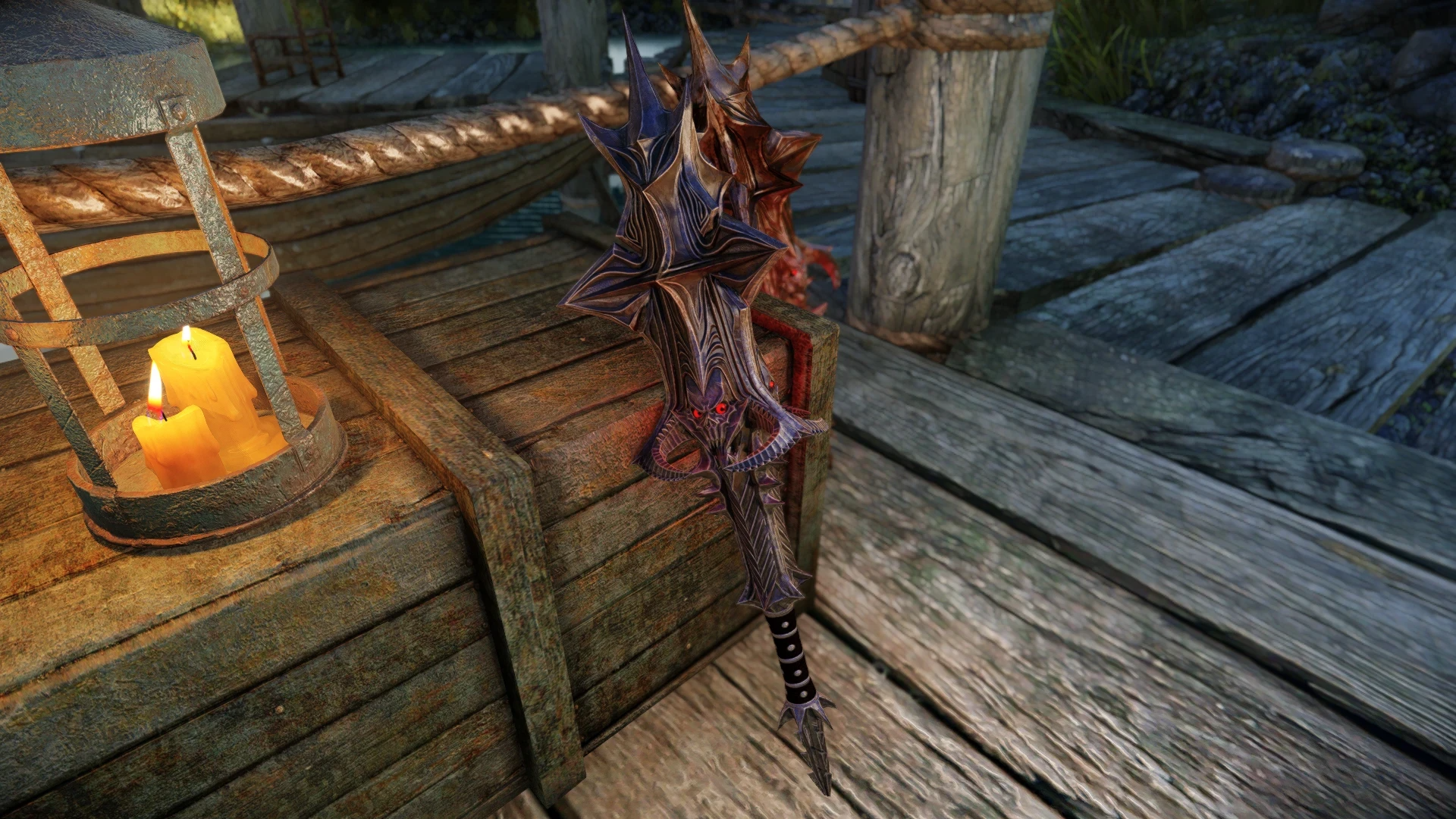 Kanjs - Mace of Molag Bal Animated and Voiced mod for The Elder Scrolls V: Skyrim Special Edition