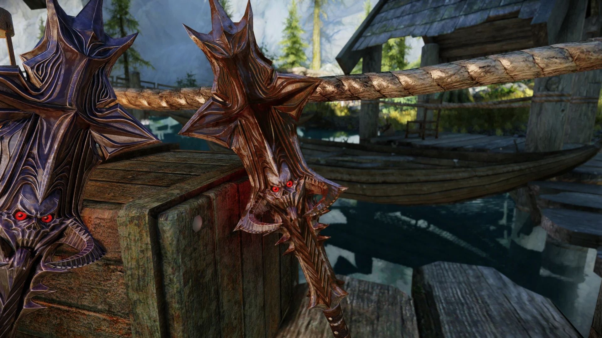 Kanjs - Mace of Molag Bal Animated and Voiced mod for The Elder Scrolls V: Skyrim Special Edition