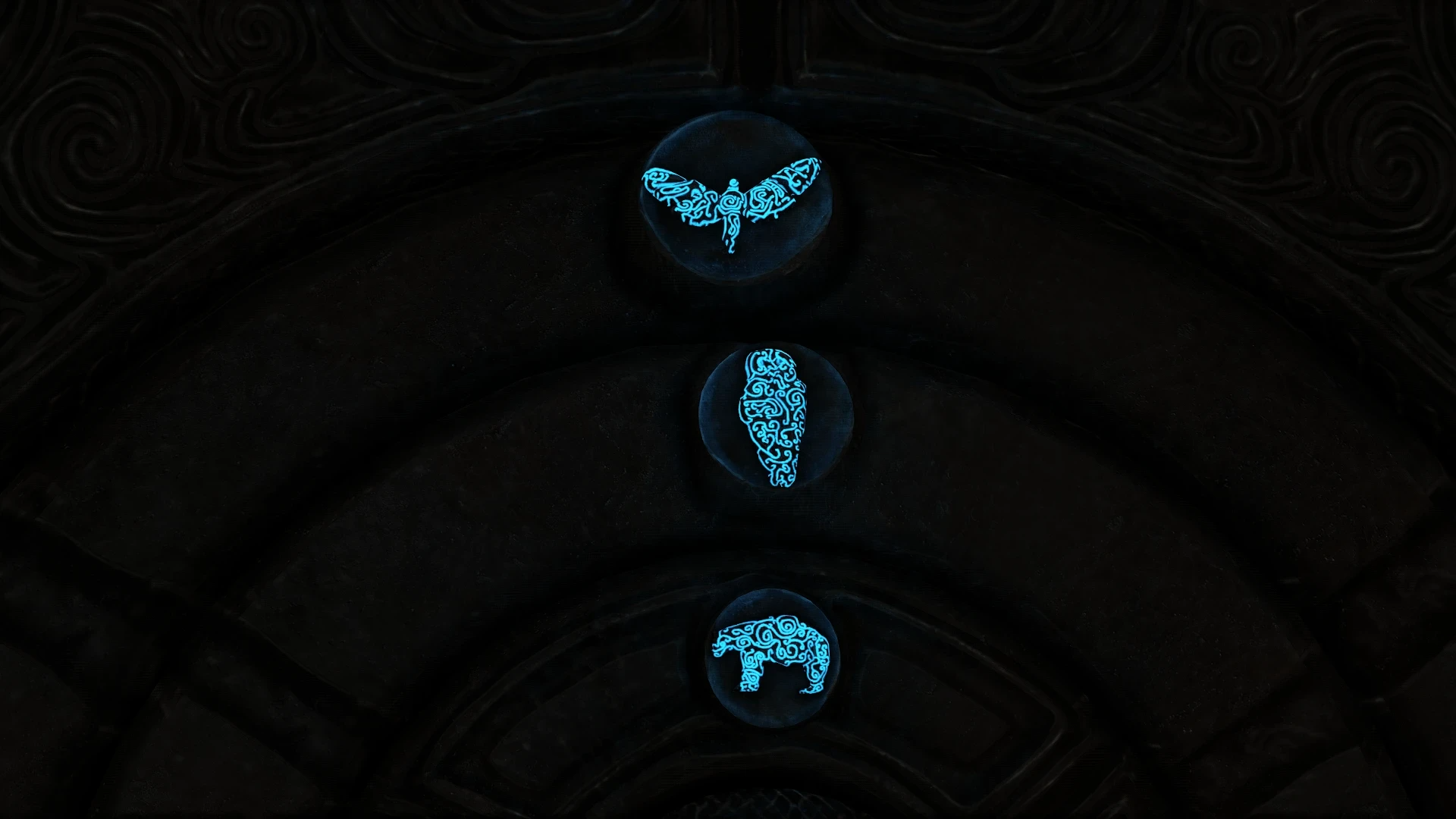 Kanjs - Nordic Puzzle Door Animated mod for The Elder Scrolls V: Skyrim Special Edition