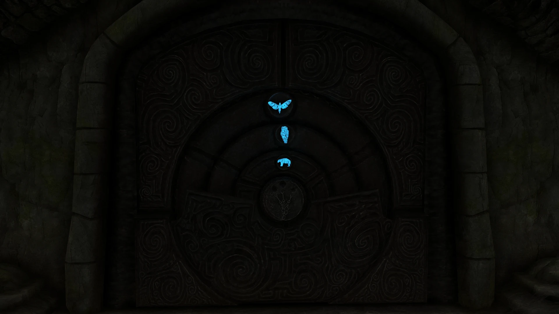 Kanjs - Nordic Puzzle Door Animated mod for The Elder Scrolls V: Skyrim Special Edition