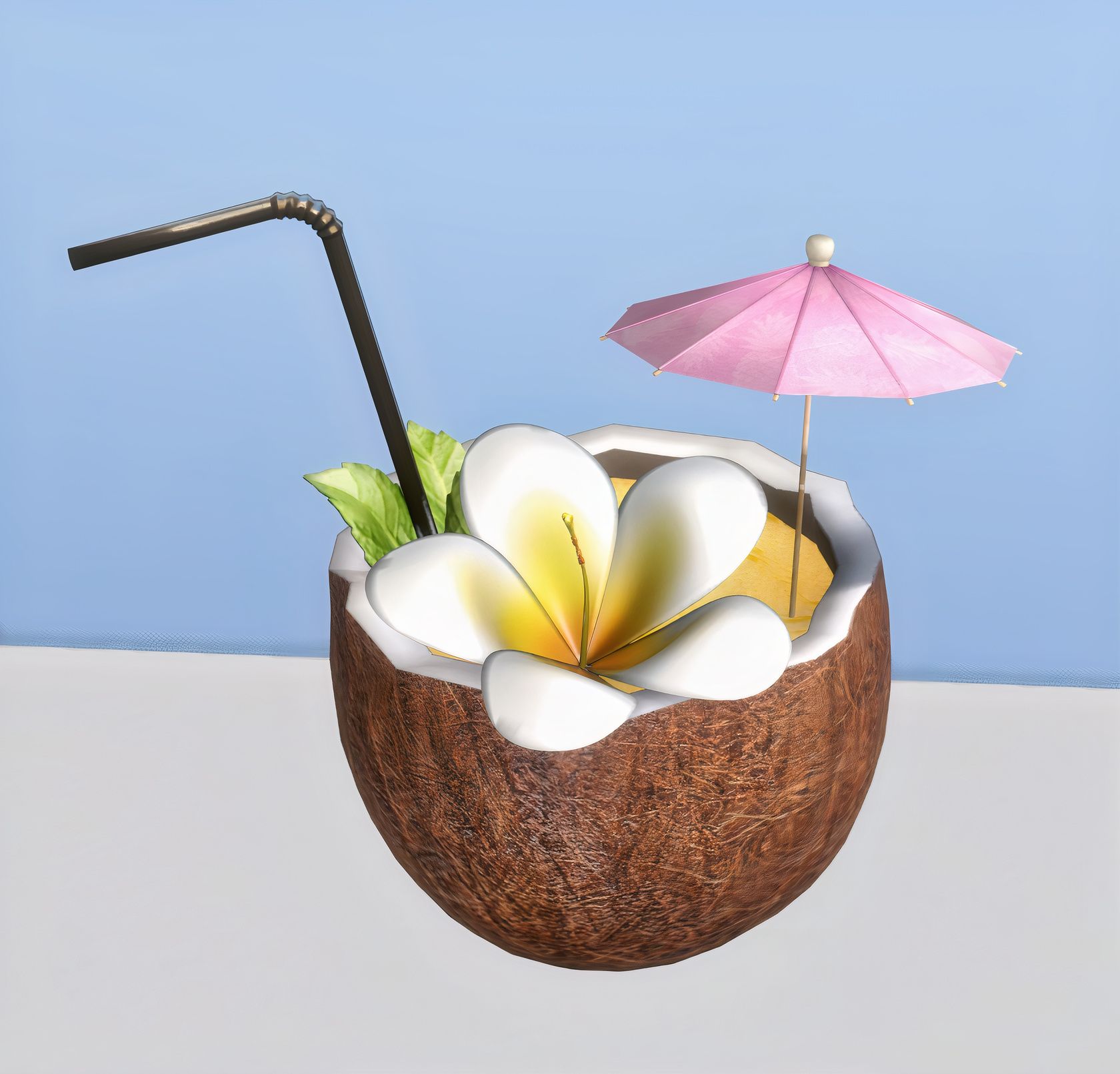Summer tropical drinks set mod for The Sims 4 