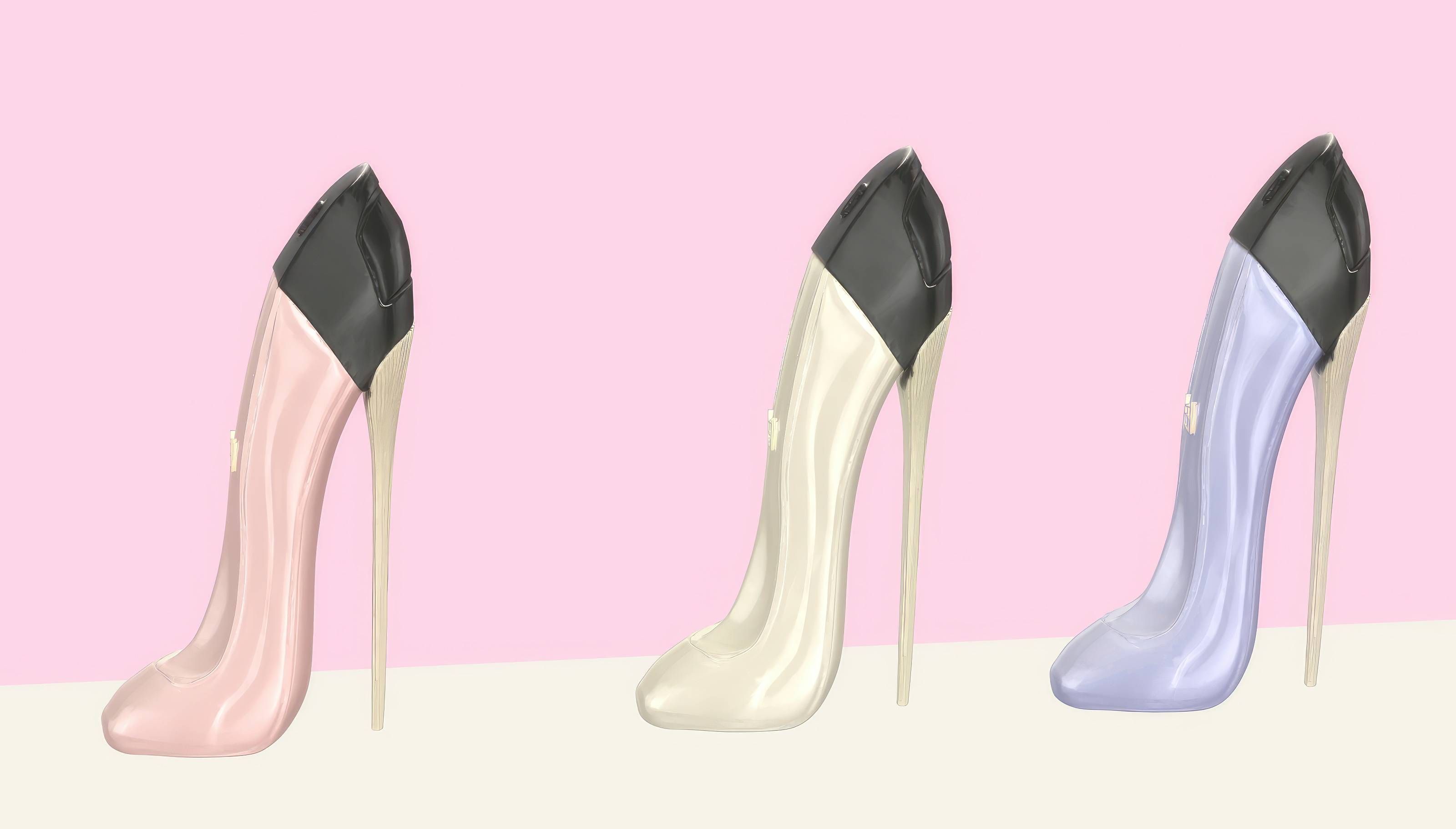  Carolina herrera perfume set mod for The Sims 4 