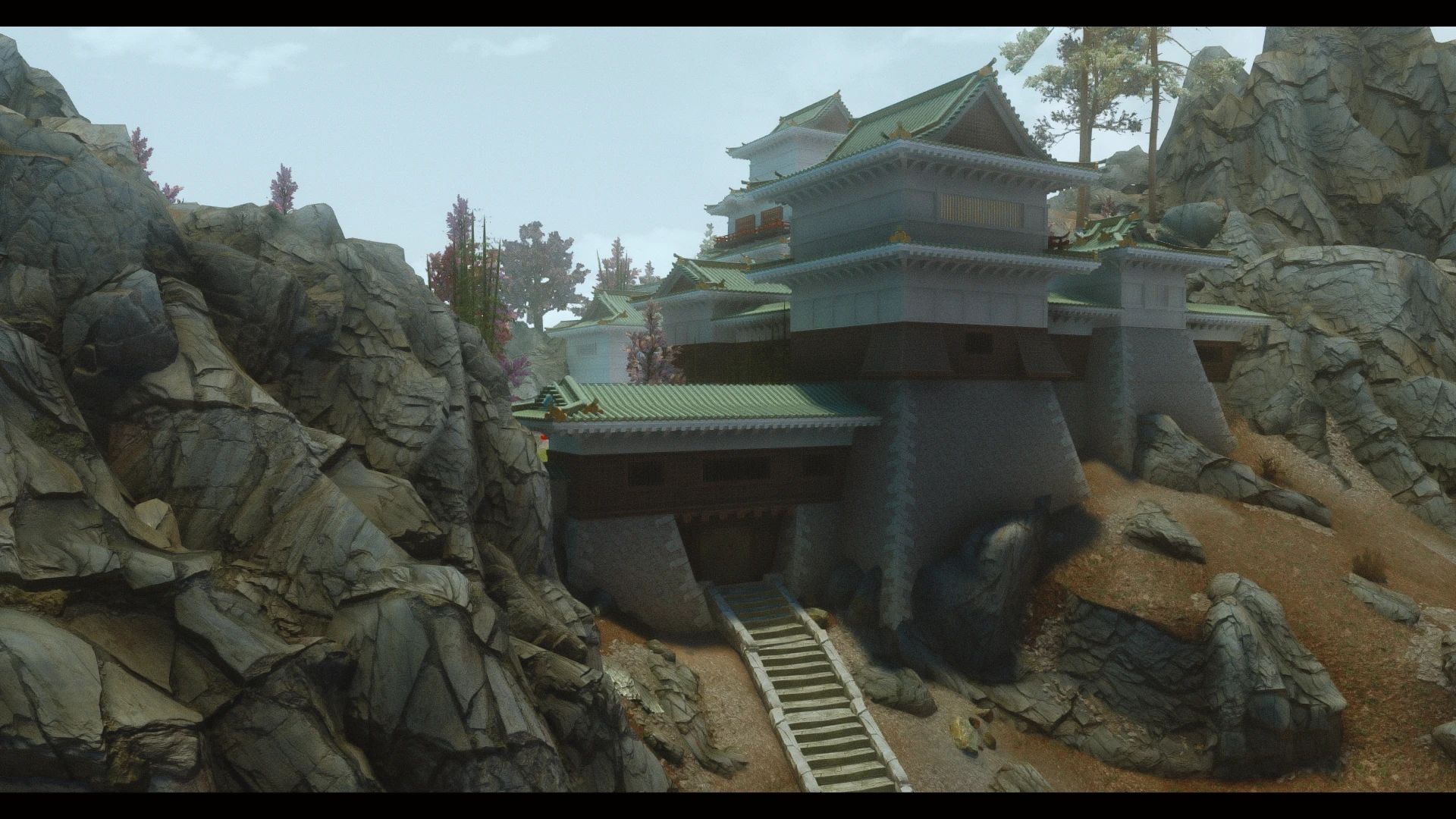 Kintama Castle mod for The Elder Scrolls V: Skyrim Special Edition