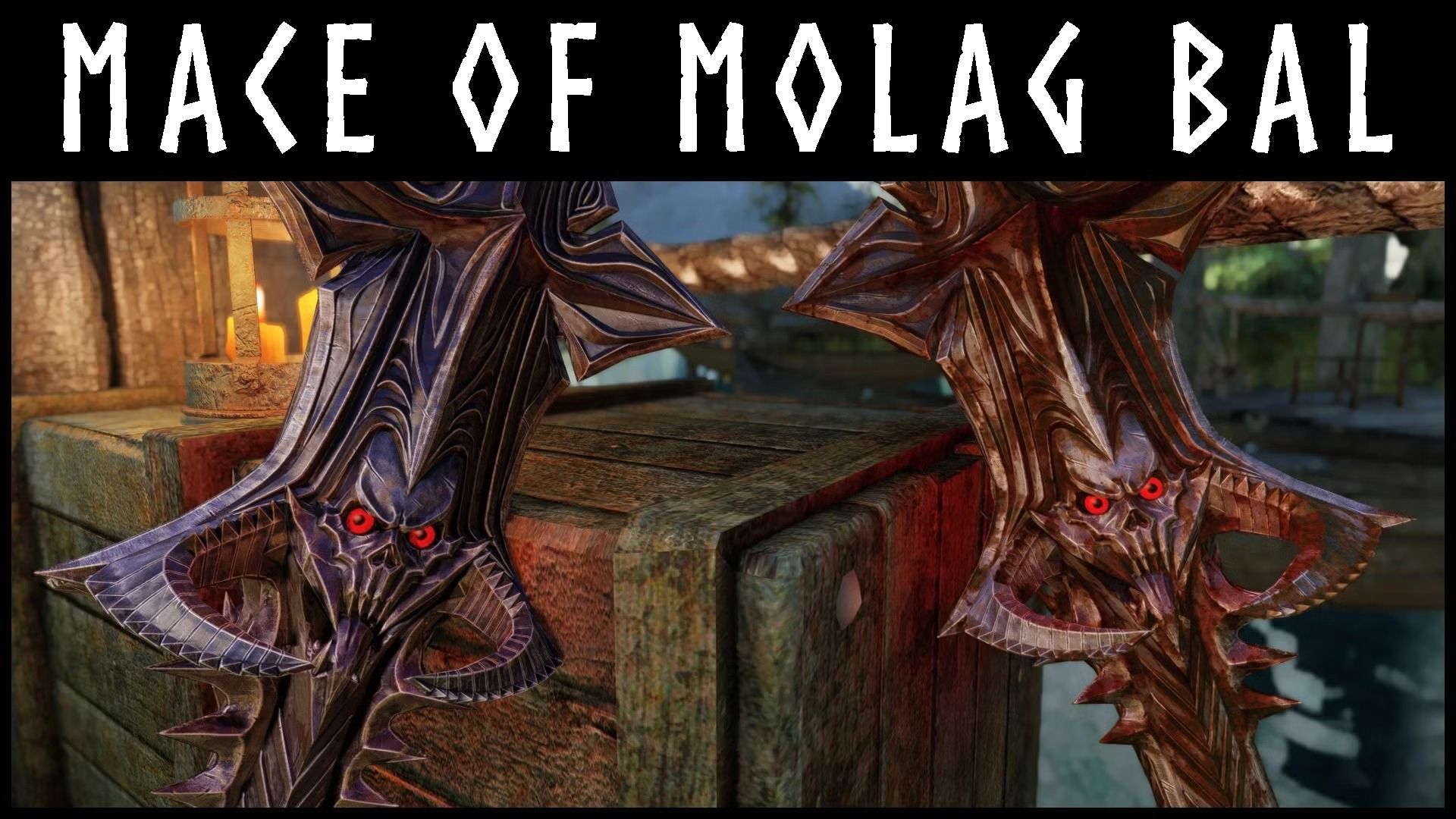 Kanjs - Mace of Molag Bal Animated and Voiced mod for The Elder Scrolls V: Skyrim Special Edition