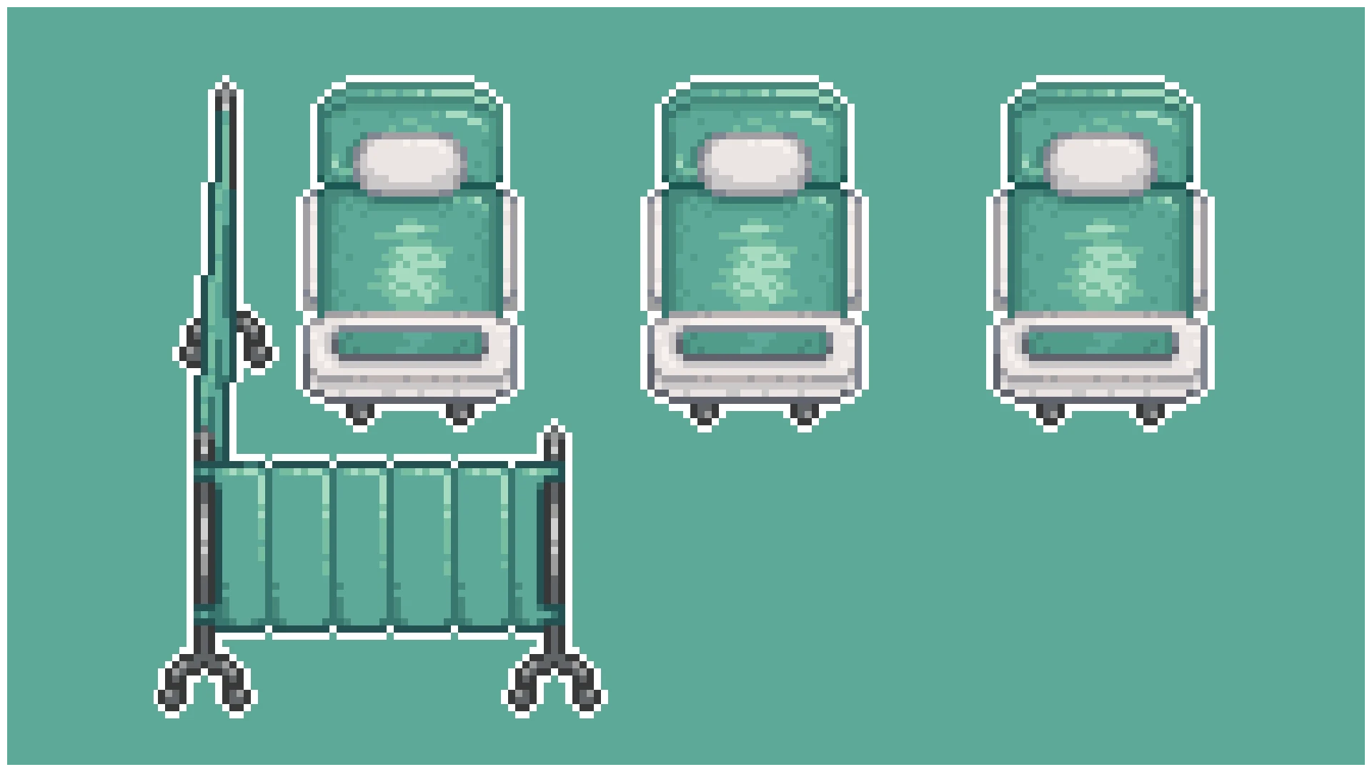 Better Clinic Beds mod for Stardew Valley