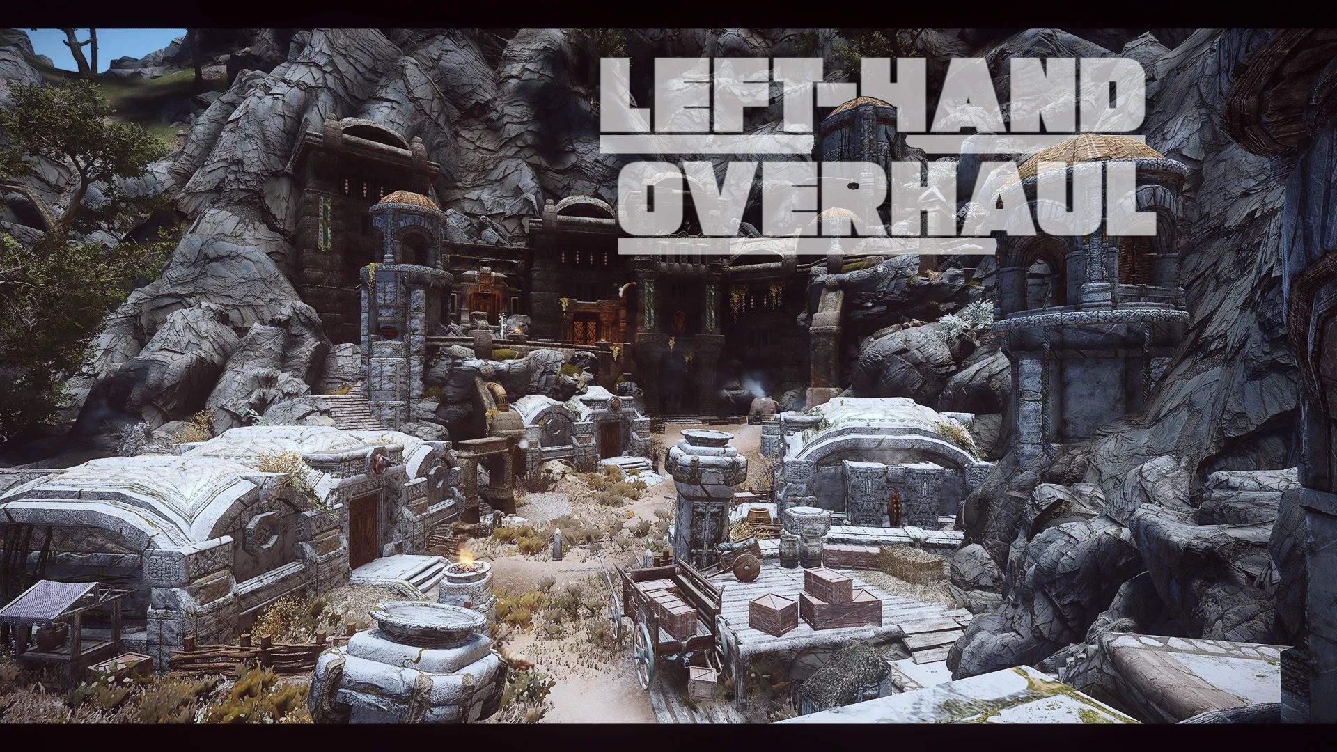 Left Hand Revised - Markarth Mines overhaul mod for The Elder Scrolls V: Skyrim Special Edition