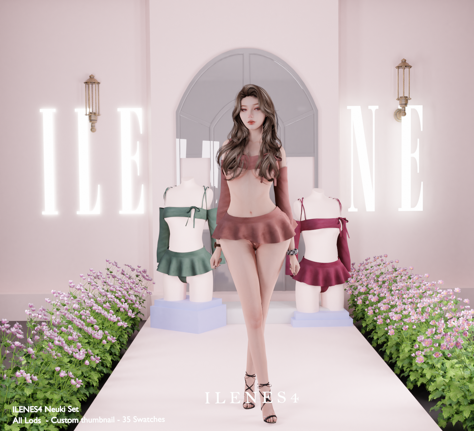 ILN. Neuki Outfit mod for The Sims 4 