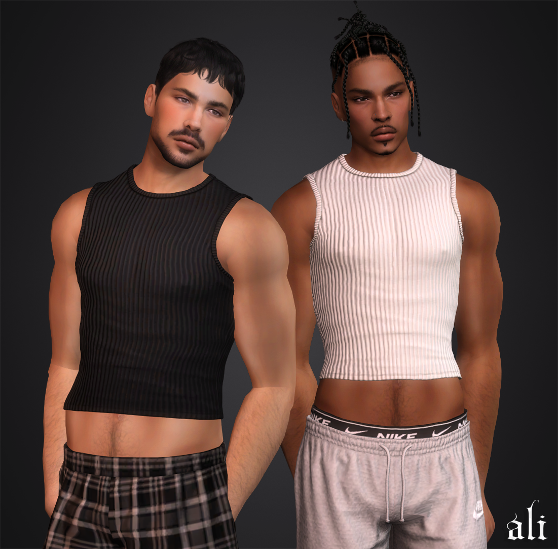 ali - ZACHERY top AUG2025 mod for The Sims 4 
