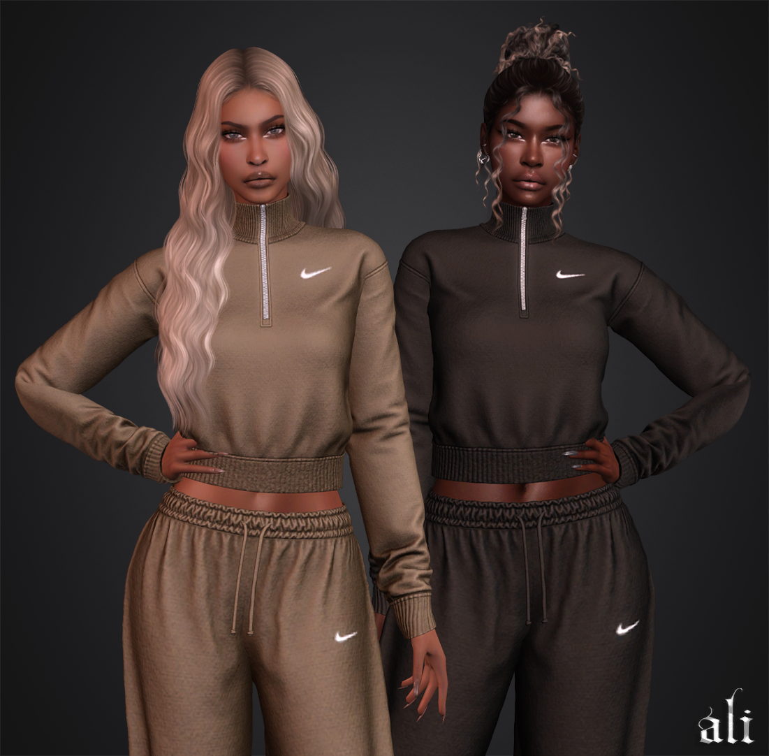ali - NIKE set FEB2025 mod for The Sims 4 