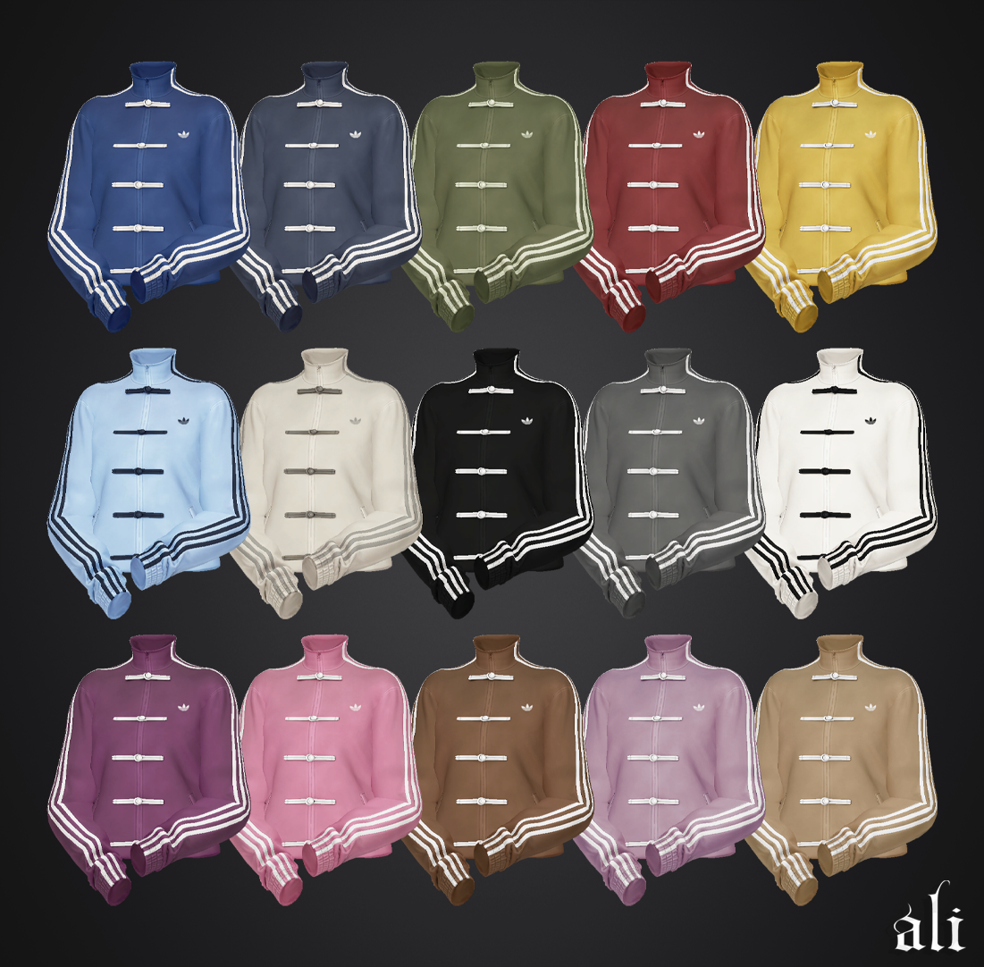 ali - ADIDAS CNY jacket (F) DEC2025 mod for The Sims 4 