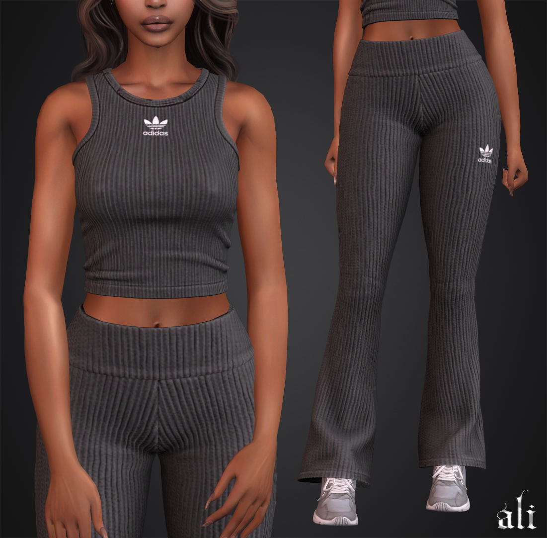ali - ADIDAS set (part 2) MAY2025 mod for The Sims 4 