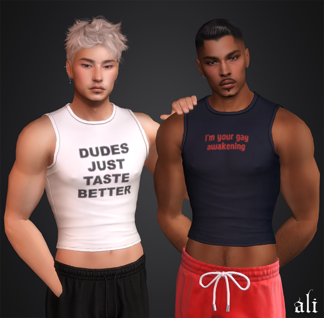 ali - ZANDER top AUG2025 mod for The Sims 4 