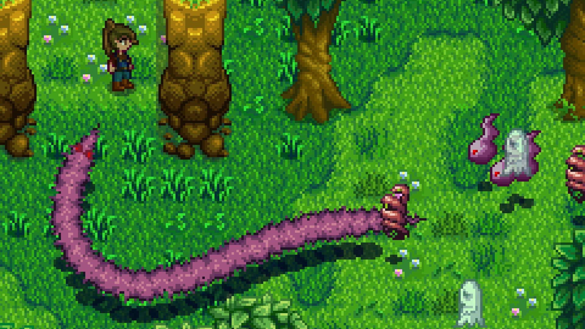 Worm Time mod for Stardew Valley