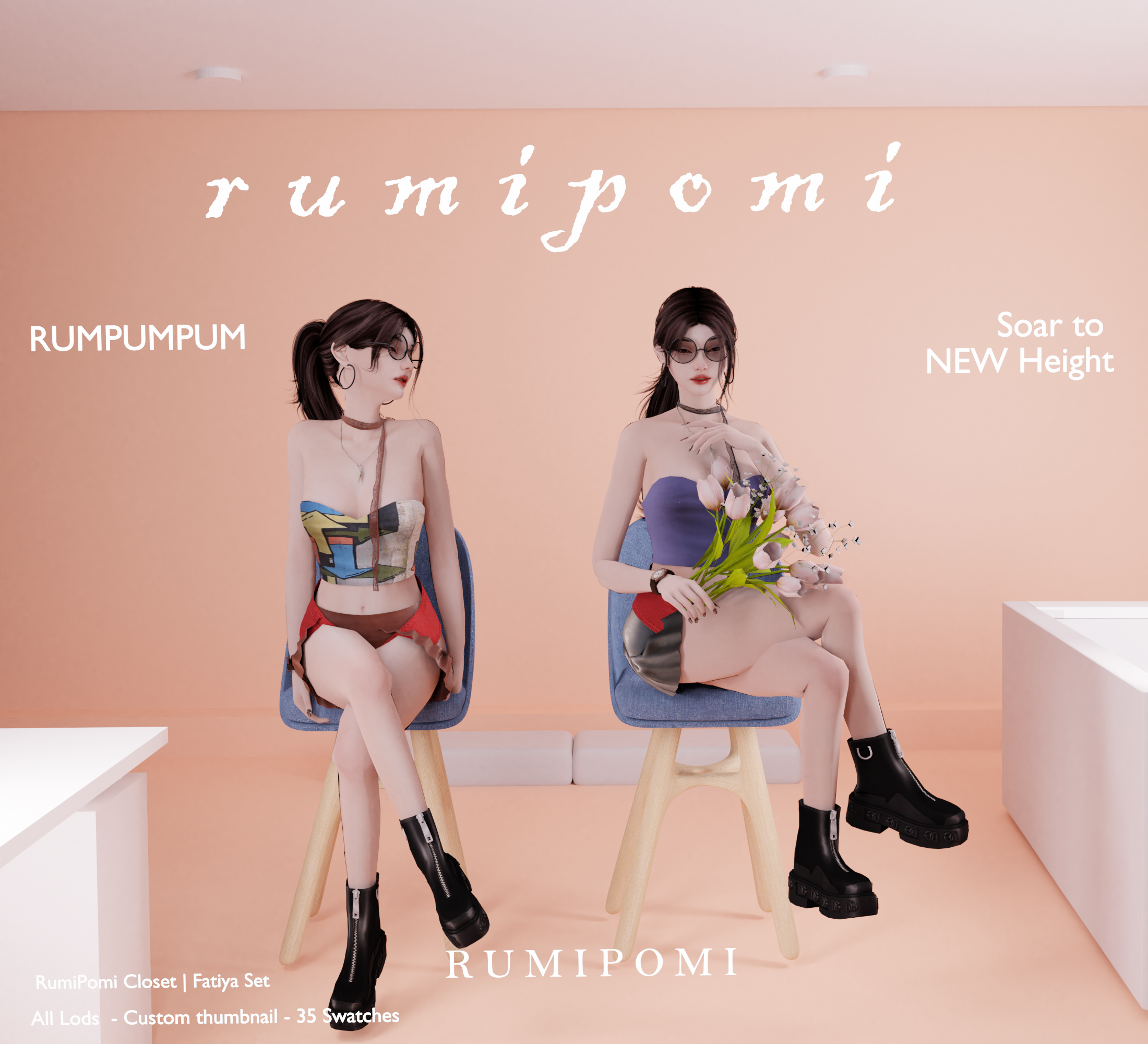 Rumpumpum_Fatiya Sets mod for The Sims 4 