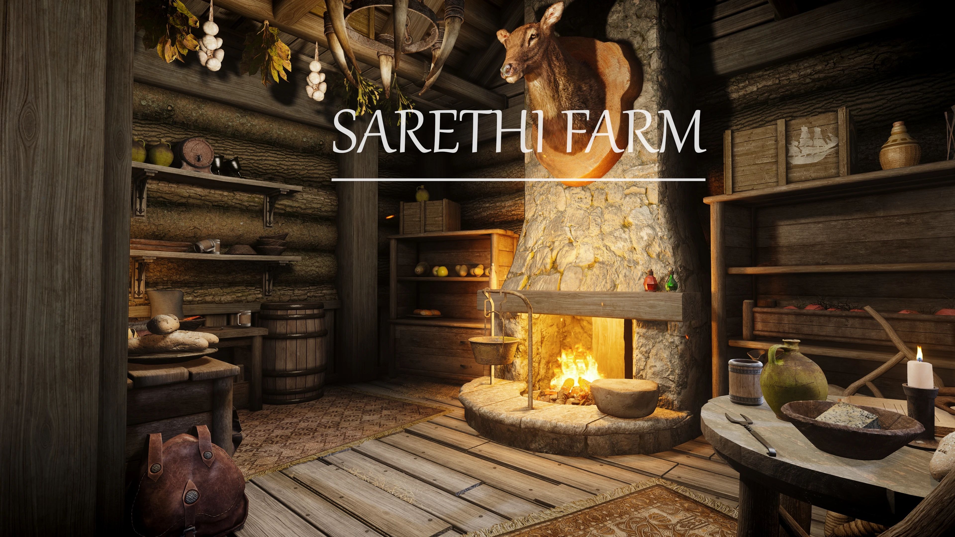 Tem's Houses - Sarethi Farm mod for The Elder Scrolls V: Skyrim Special Edition