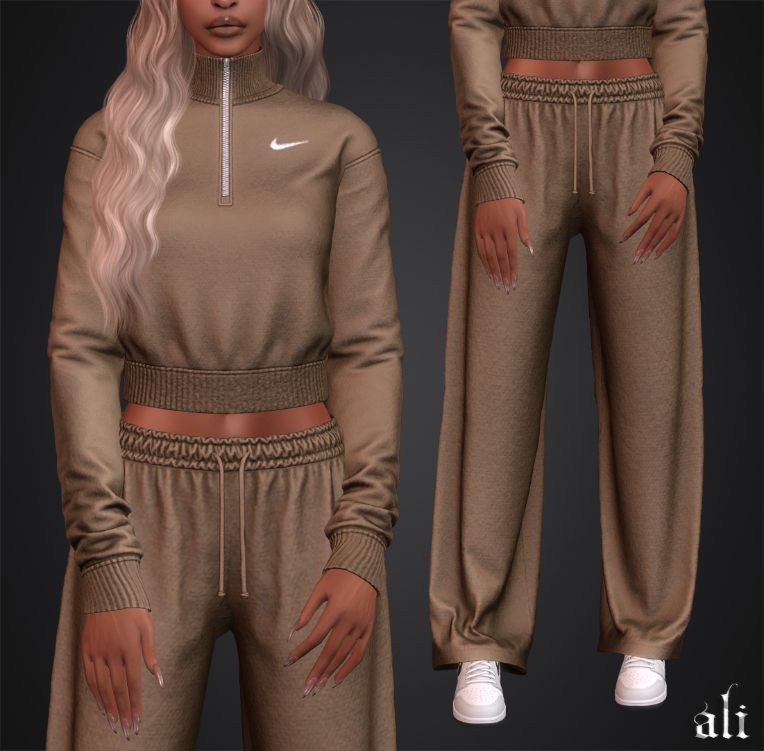 ali - NIKE set FEB2025 mod for The Sims 4 