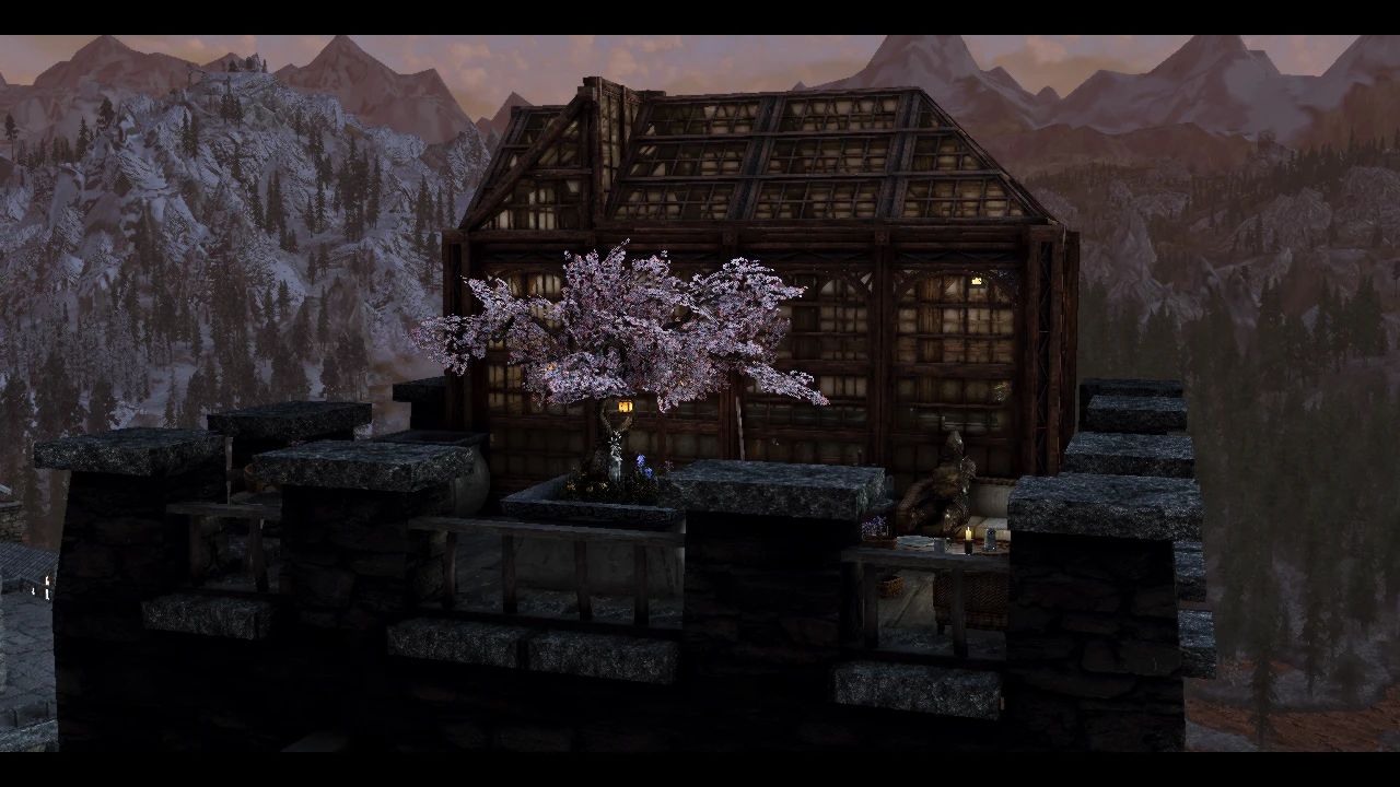 Thousand Foot Fall - Mage Home mod for The Elder Scrolls V: Skyrim Special Edition