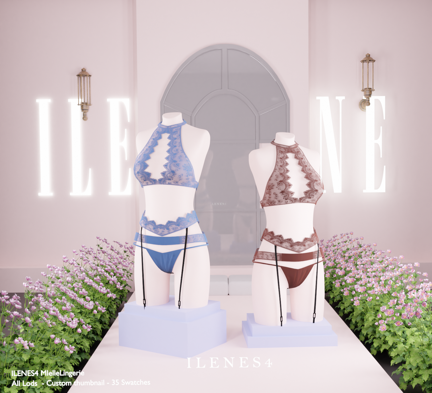 ILN. Mielle Lingerie mod for The Sims 4 