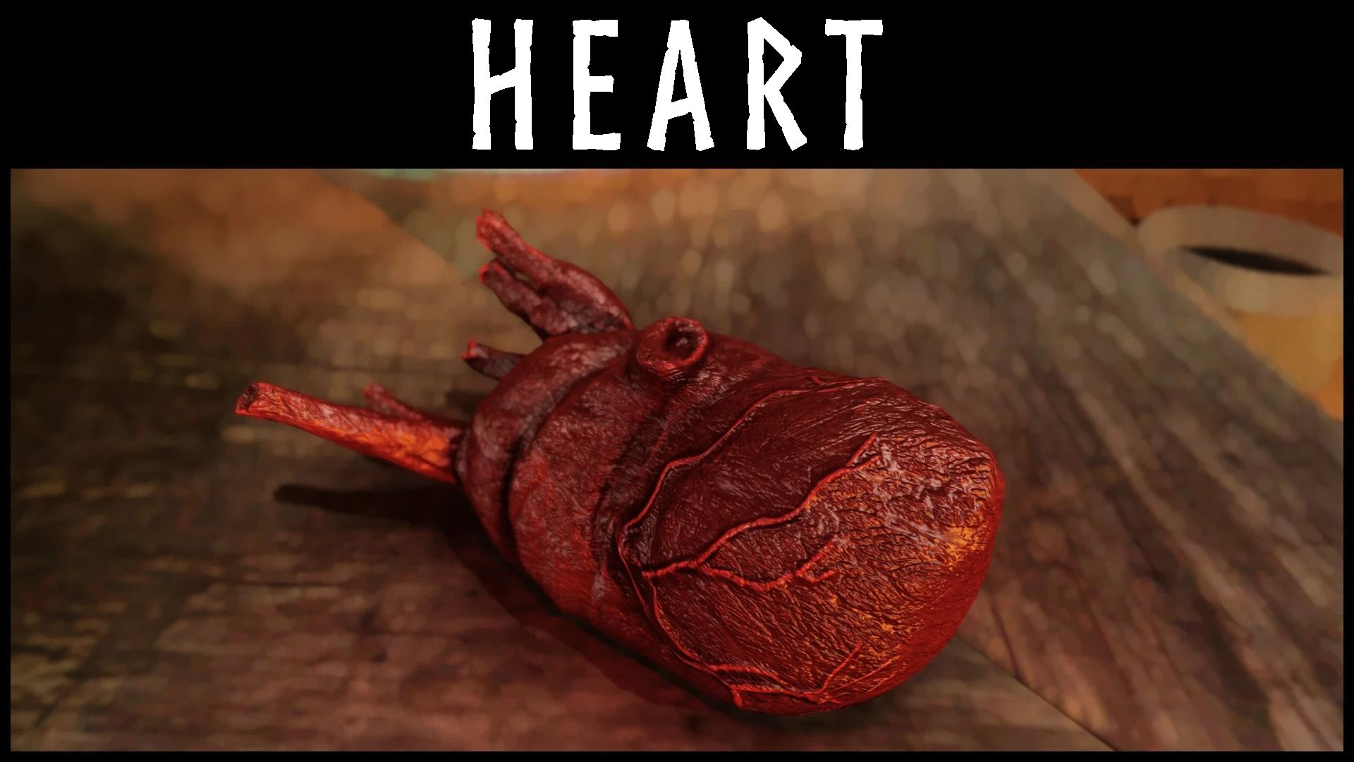 Kanjs - Human Heart Animated and Beating Motion mod for The Elder Scrolls V: Skyrim Special Edition