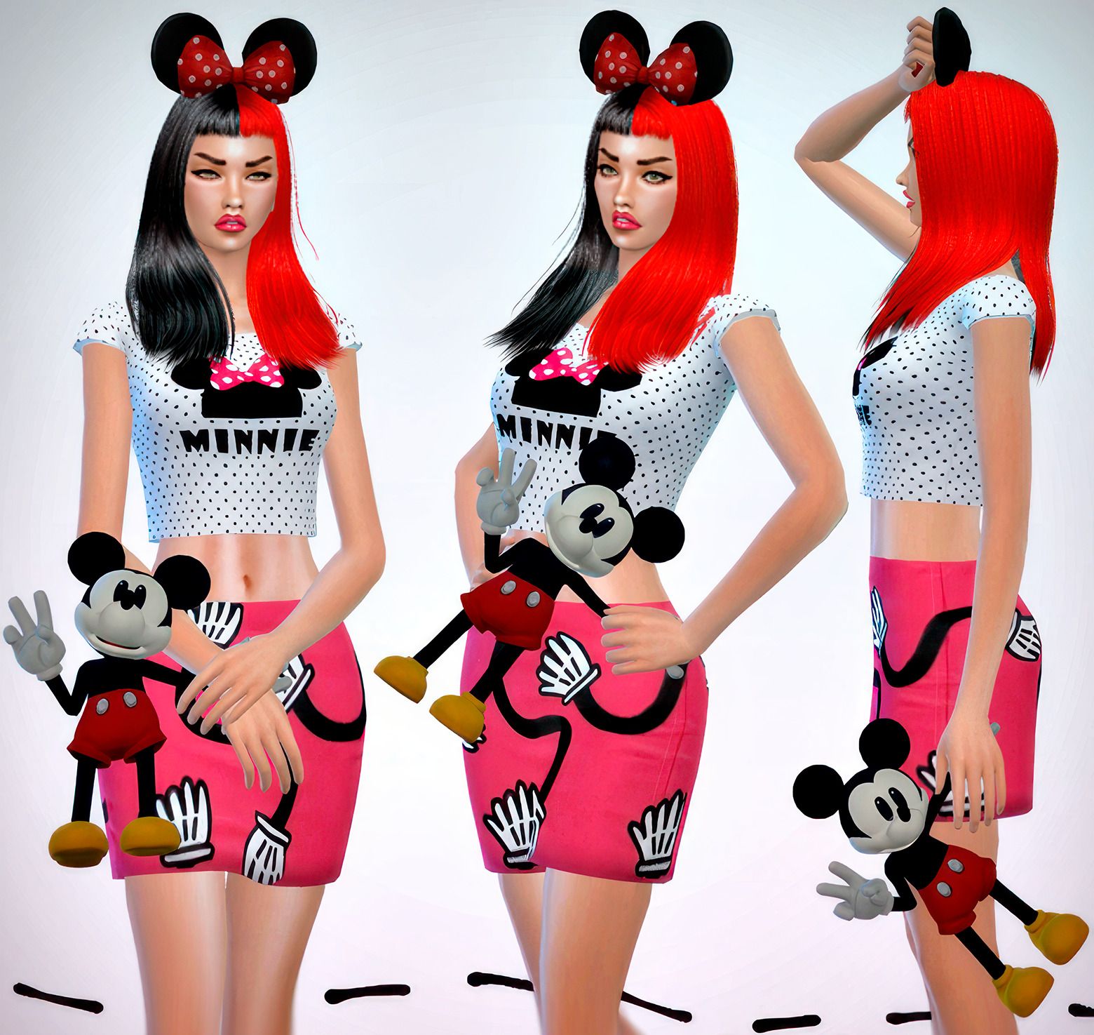 ACCESSORY MICKEY DOLL (RIGHT ,LEFT) mod for The Sims 4 