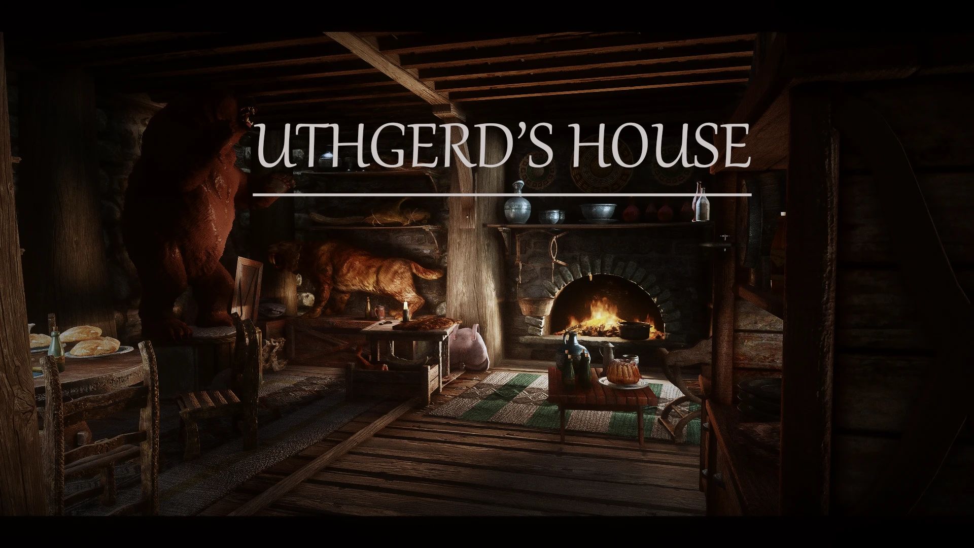 Tem's Houses - Uthgerd's house mod for The Elder Scrolls V: Skyrim Special Edition