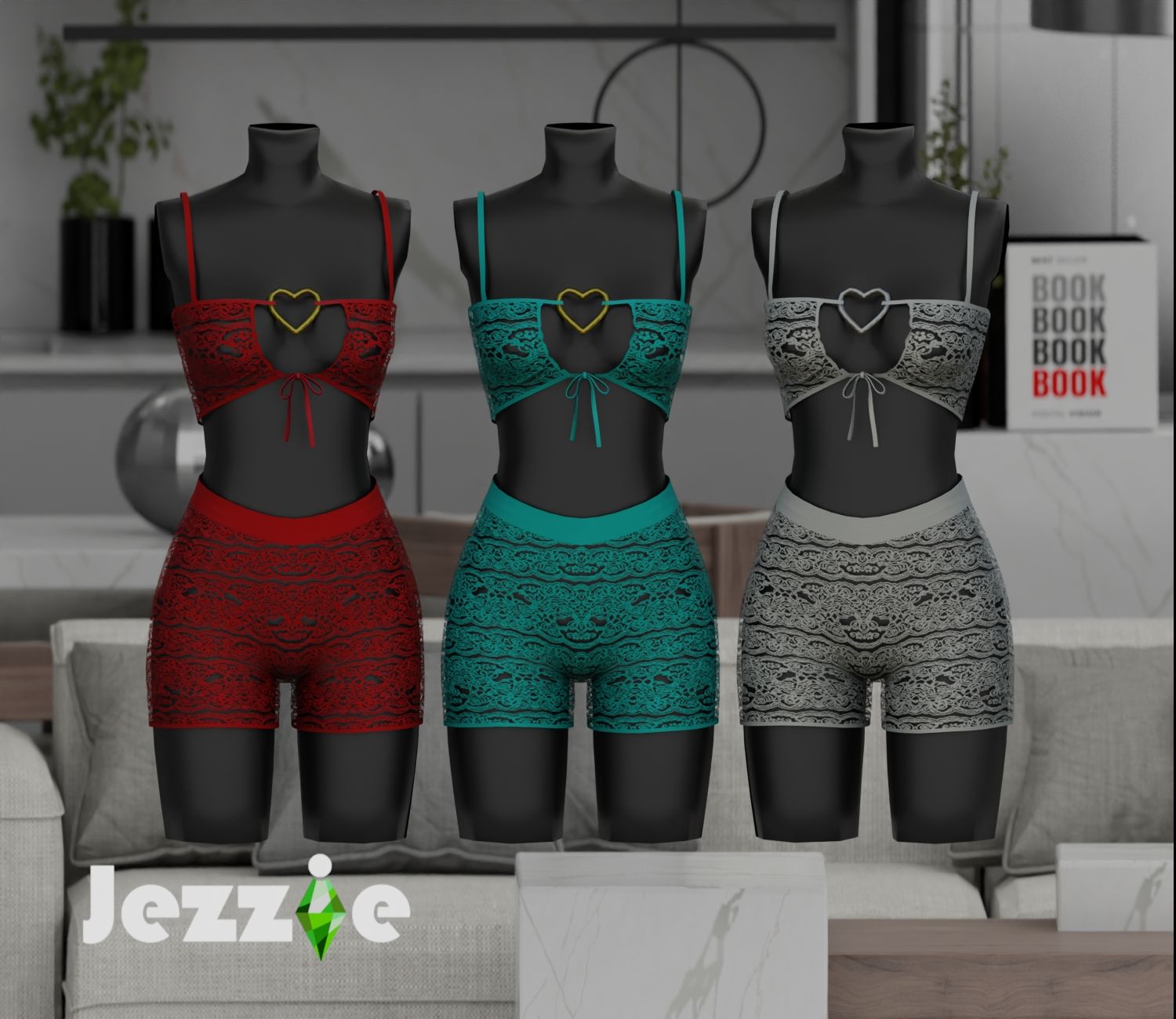 Jezzie.Ts4 Castela Outfit mod for The Sims 4 
